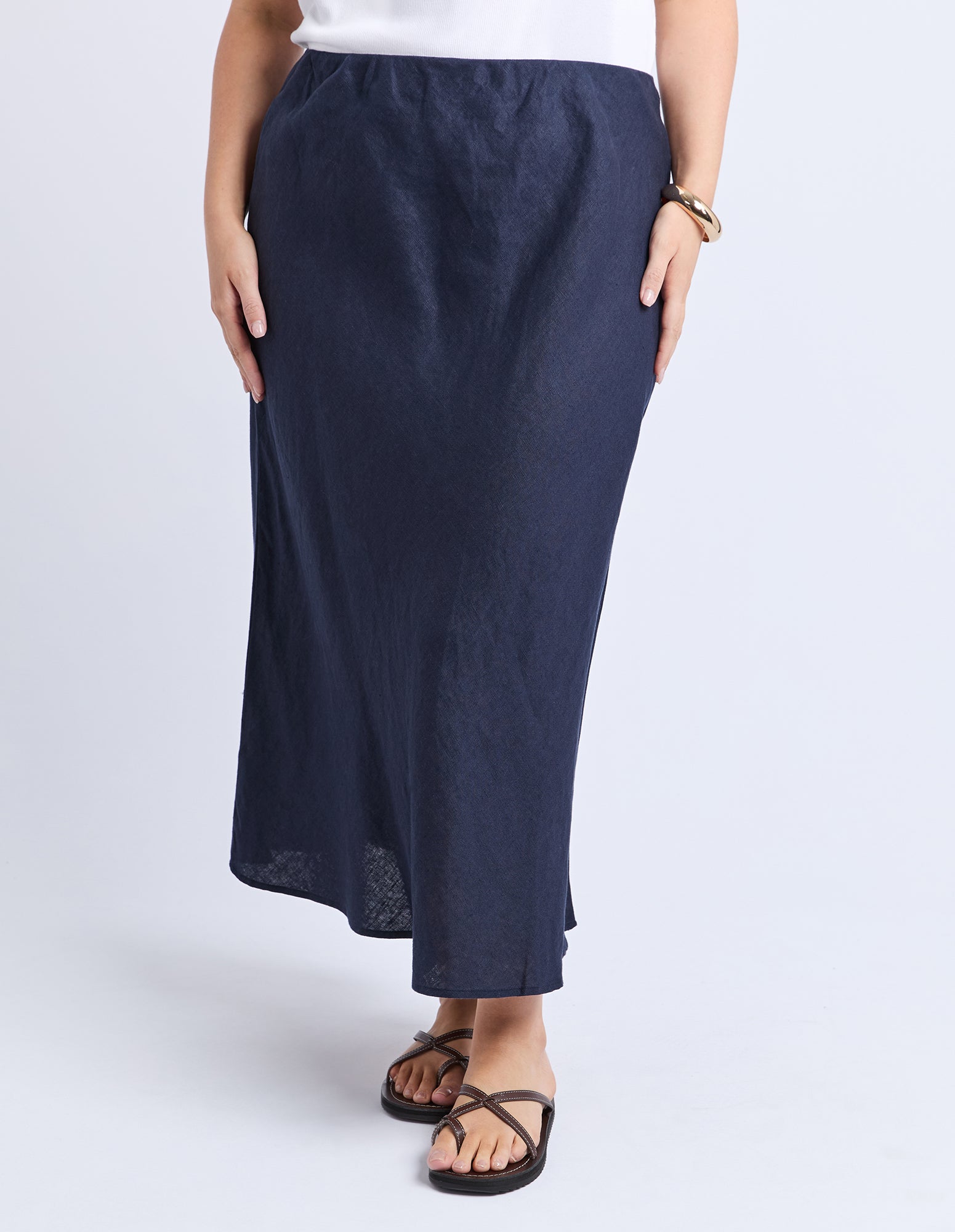 Eleni Skirt Dark Sapphire