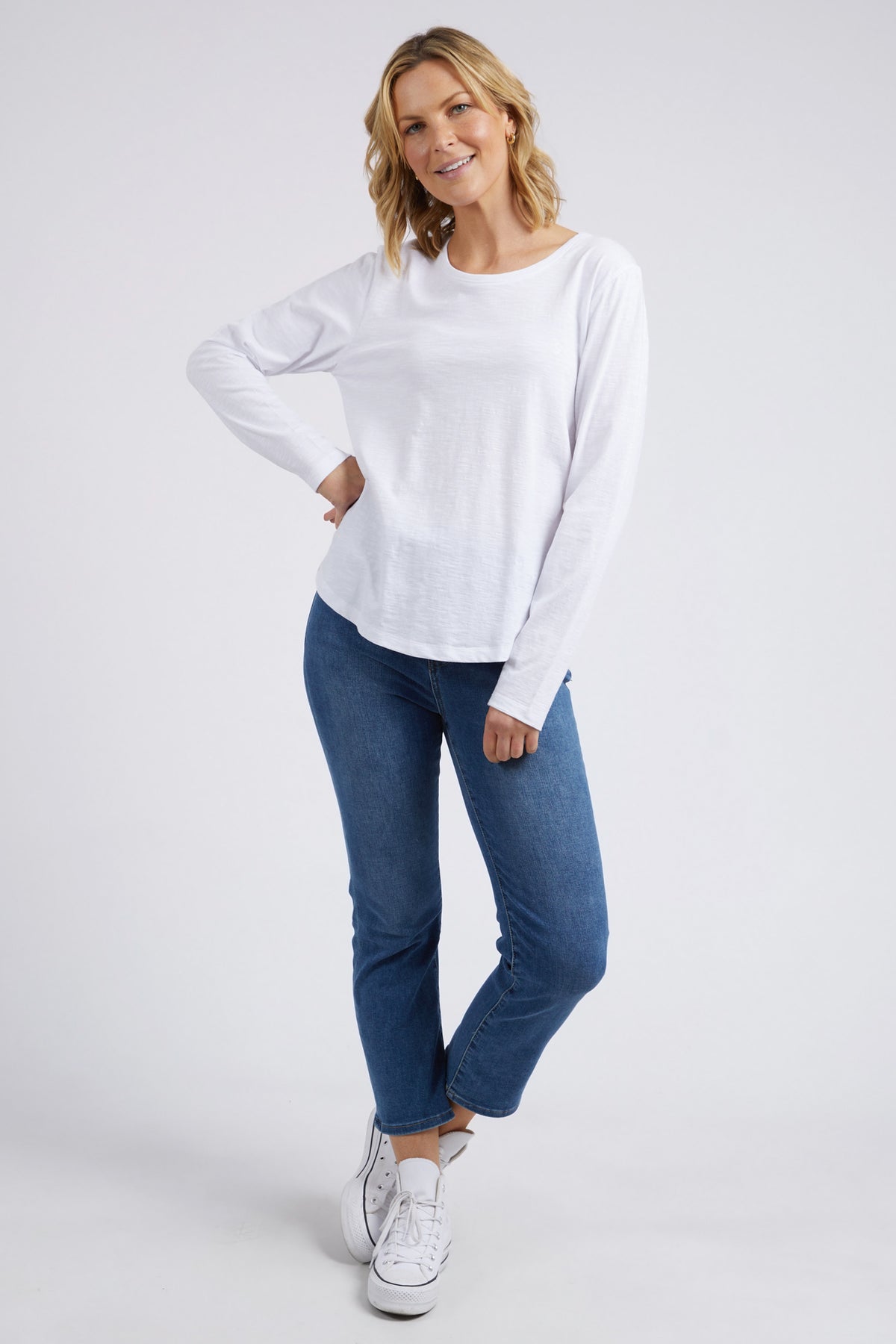 Everyday Long Sleeve White