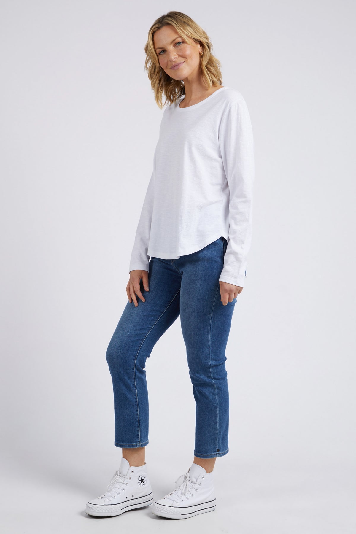 Everyday Long Sleeve White