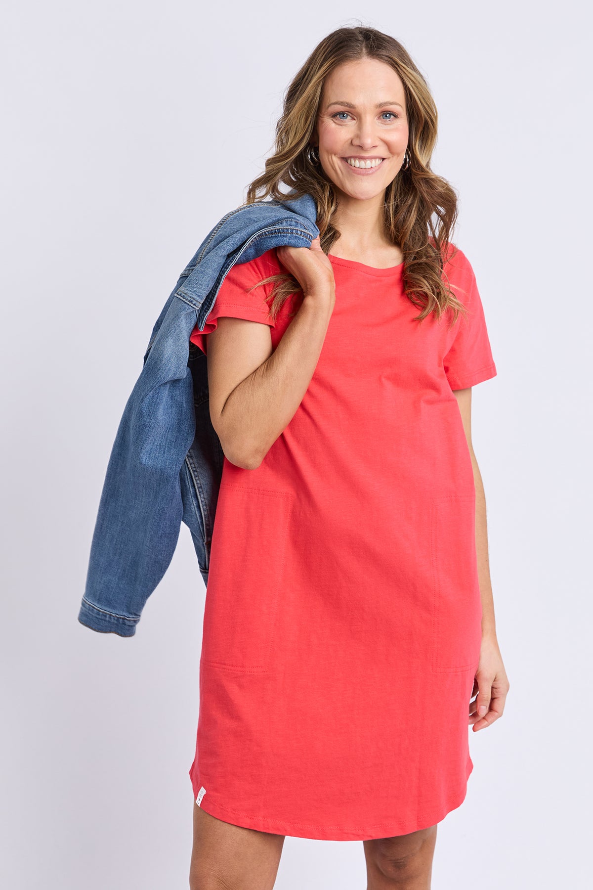 Aiden S/S Dress Cayenne