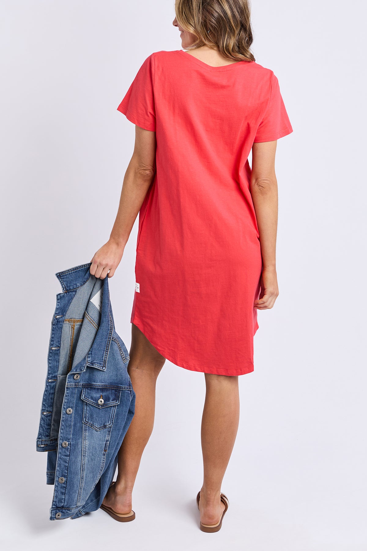 Aiden S/S Dress Cayenne