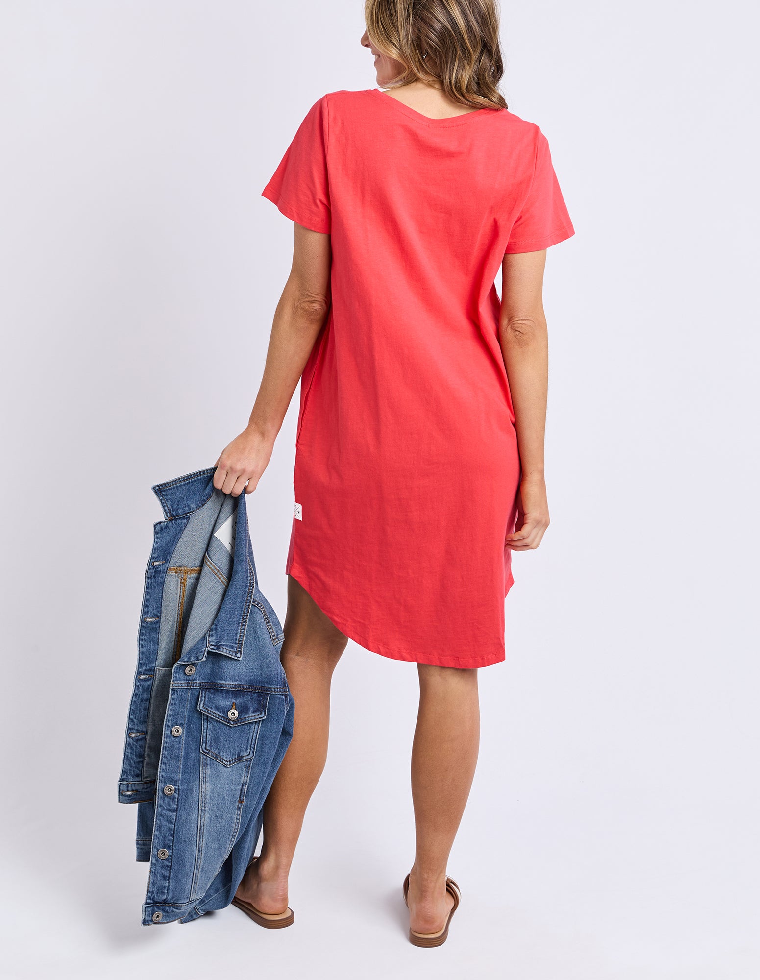 Aiden S/S Dress Cayenne