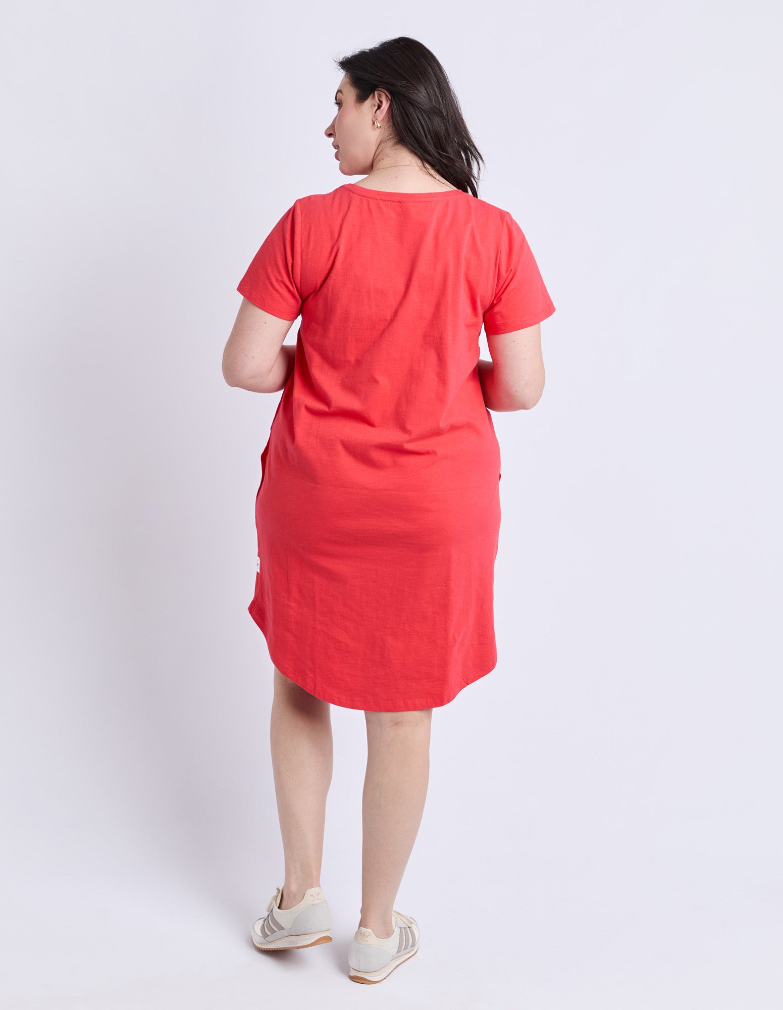 Aiden S/S Dress Cayenne