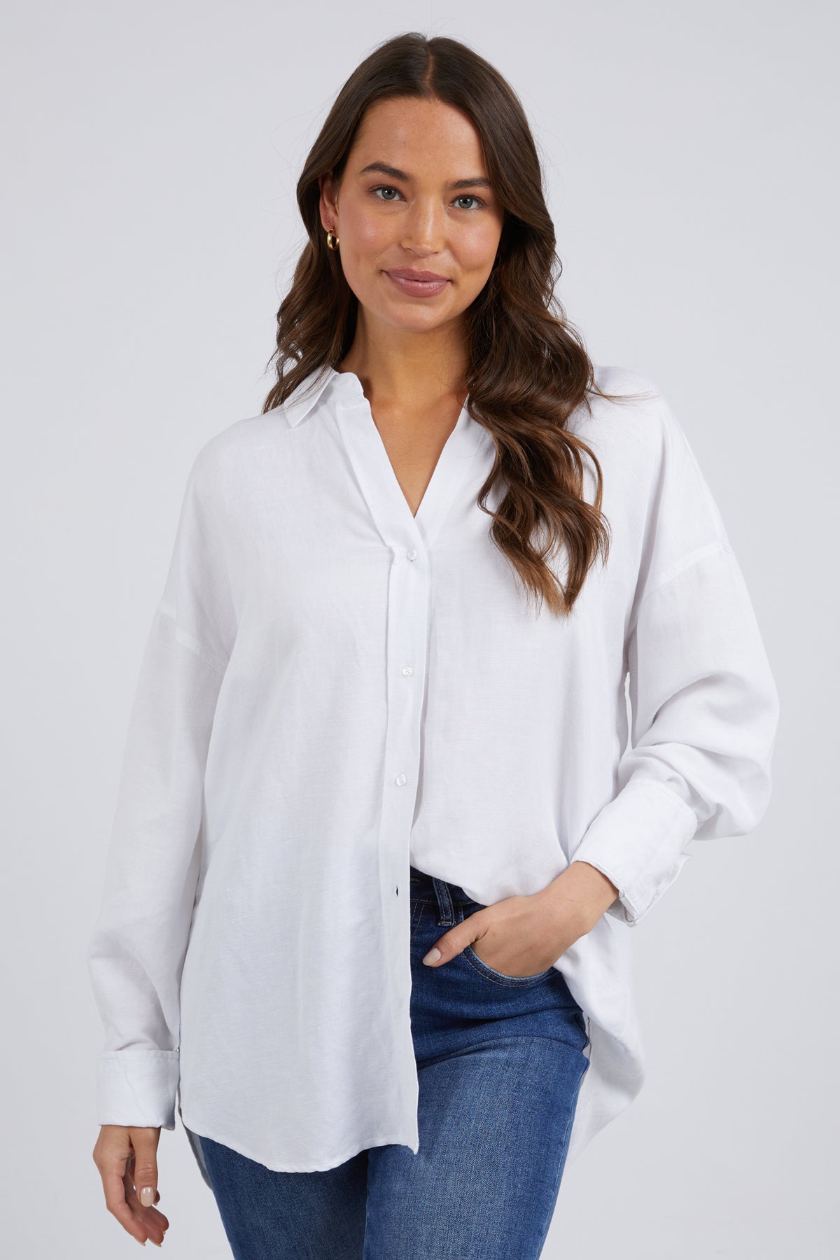 Cordelia Shirt White – Elm Lifestyle