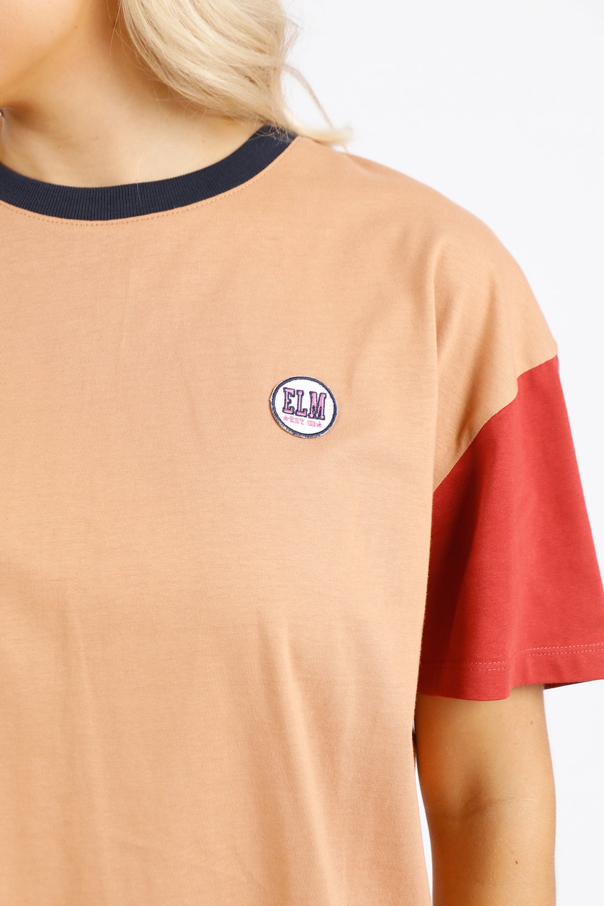 Block It Tee Butterscotch