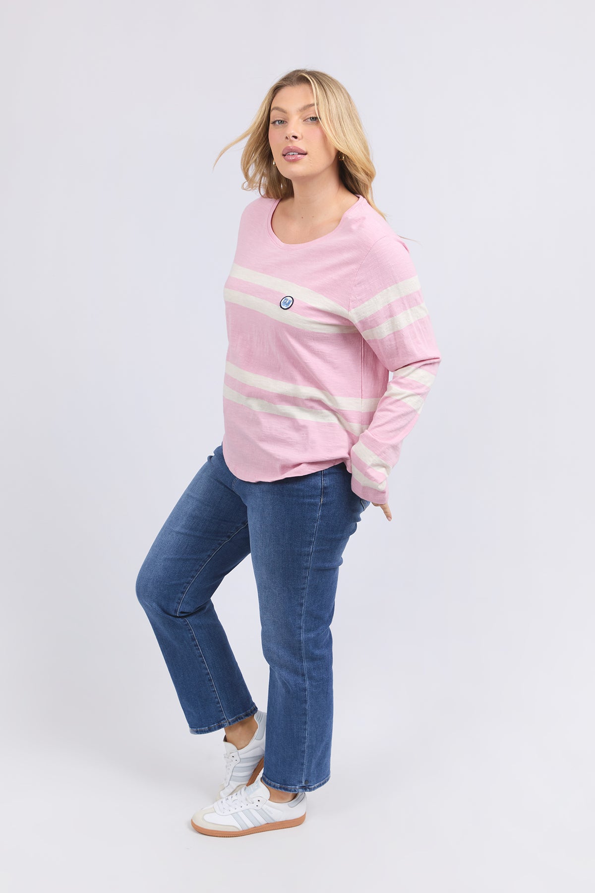 Allegra Long Sleeve Tee Soft Pink