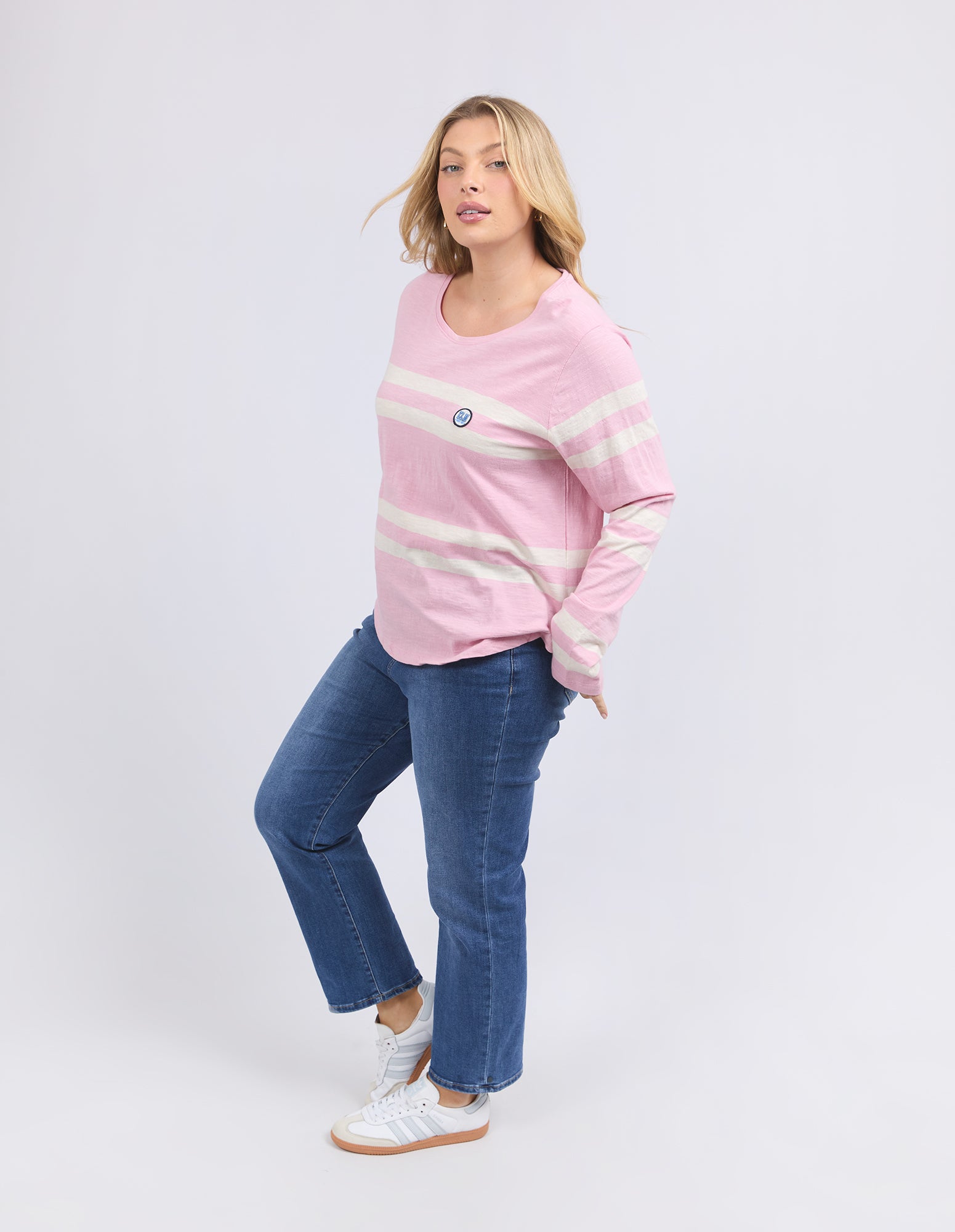 Allegra Long Sleeve Tee Soft Pink