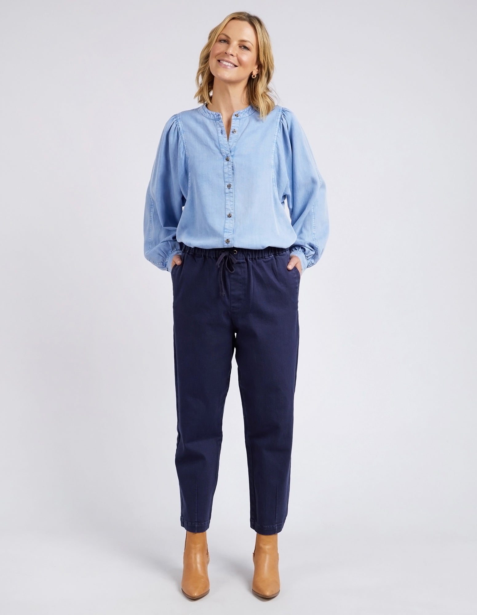 Anni Pant Dark Sapphire