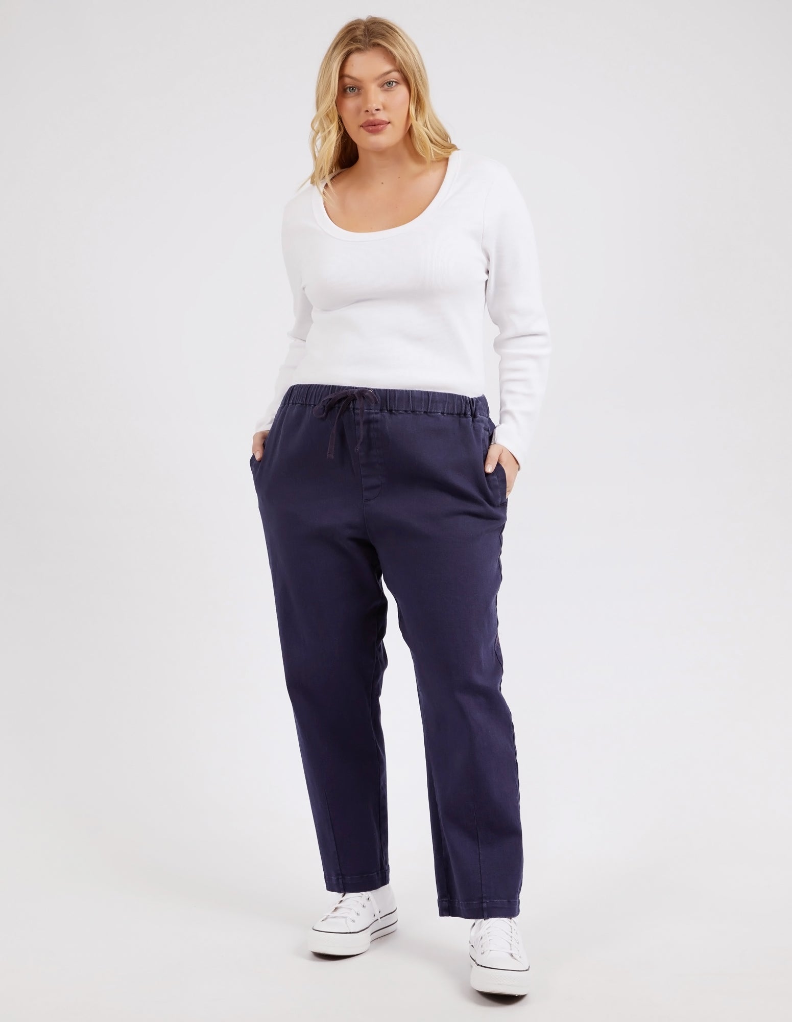 Anni Pant Dark Sapphire