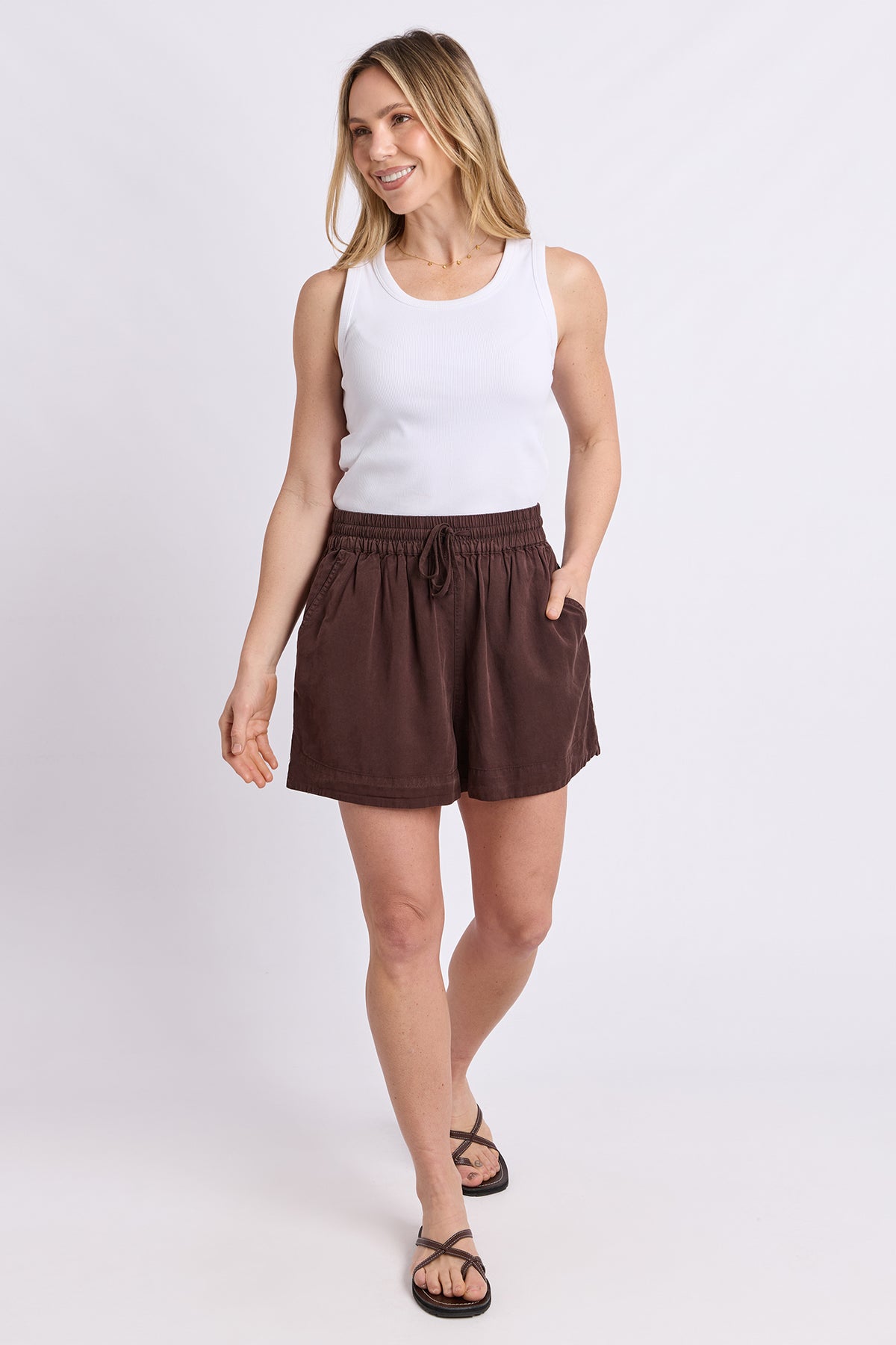 Bliss Washed Short Chocolate