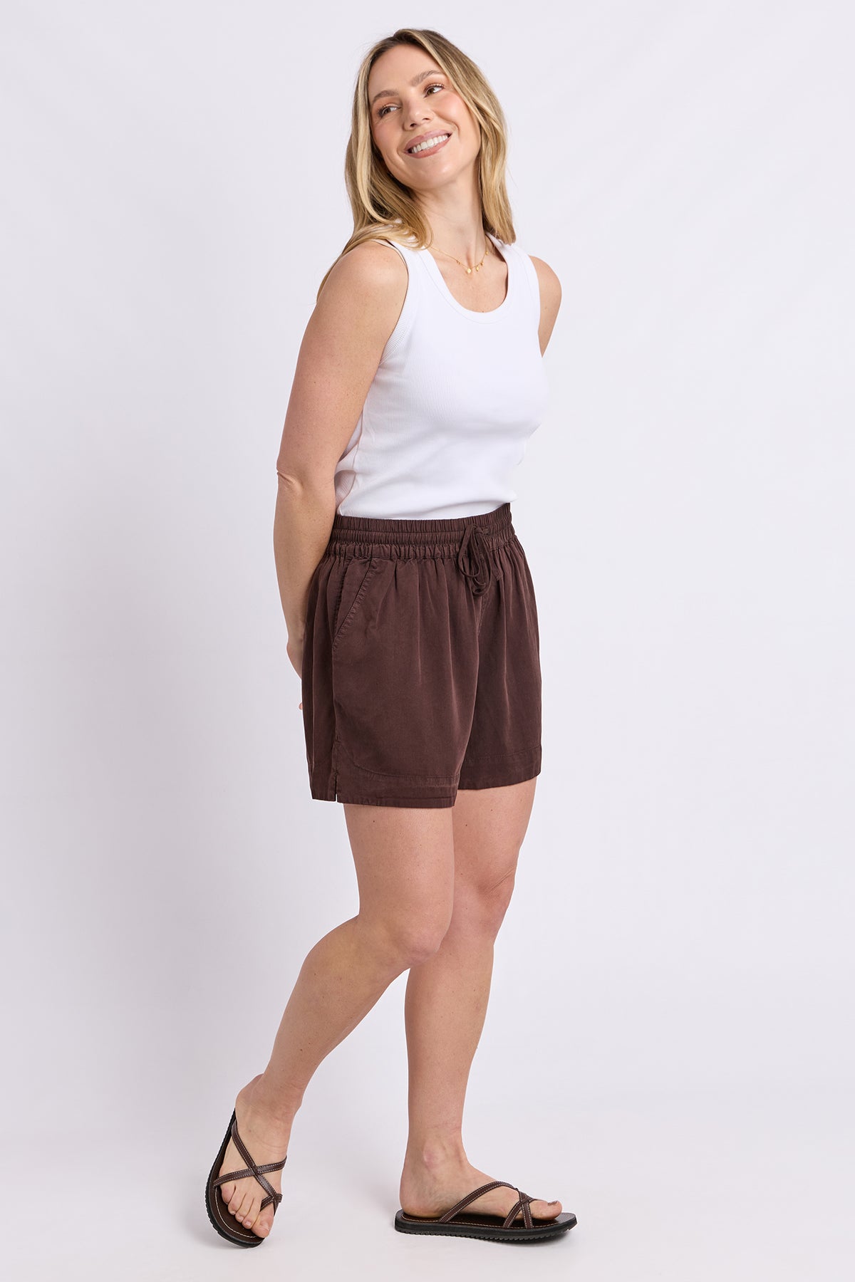 Bliss Washed Short Chocolate
