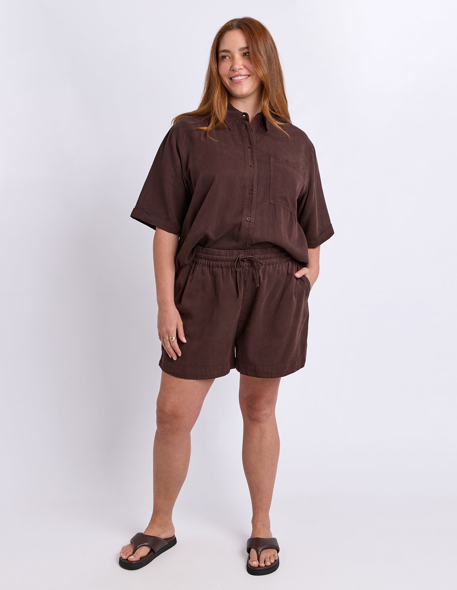 Bliss Washed Short Chocolate