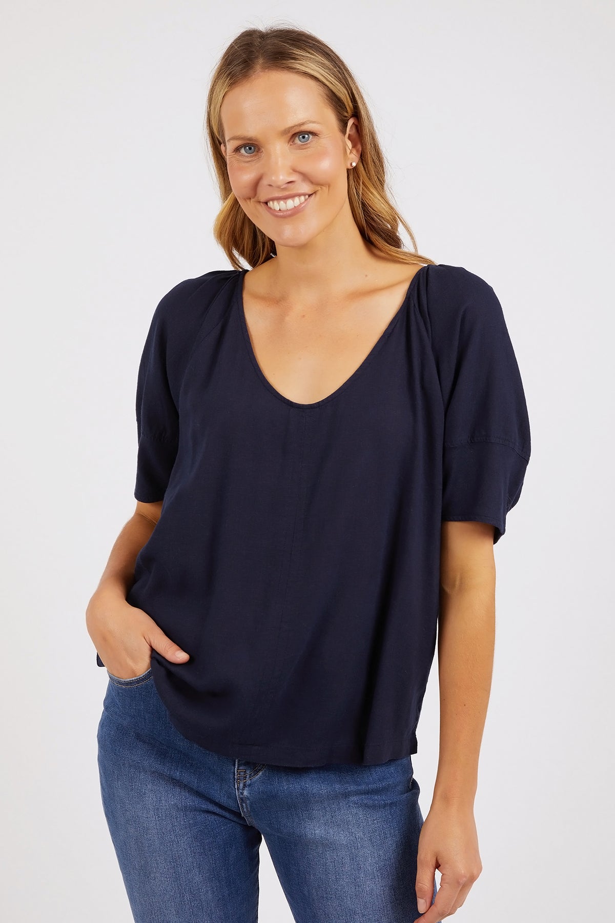 The Grove Top Navy