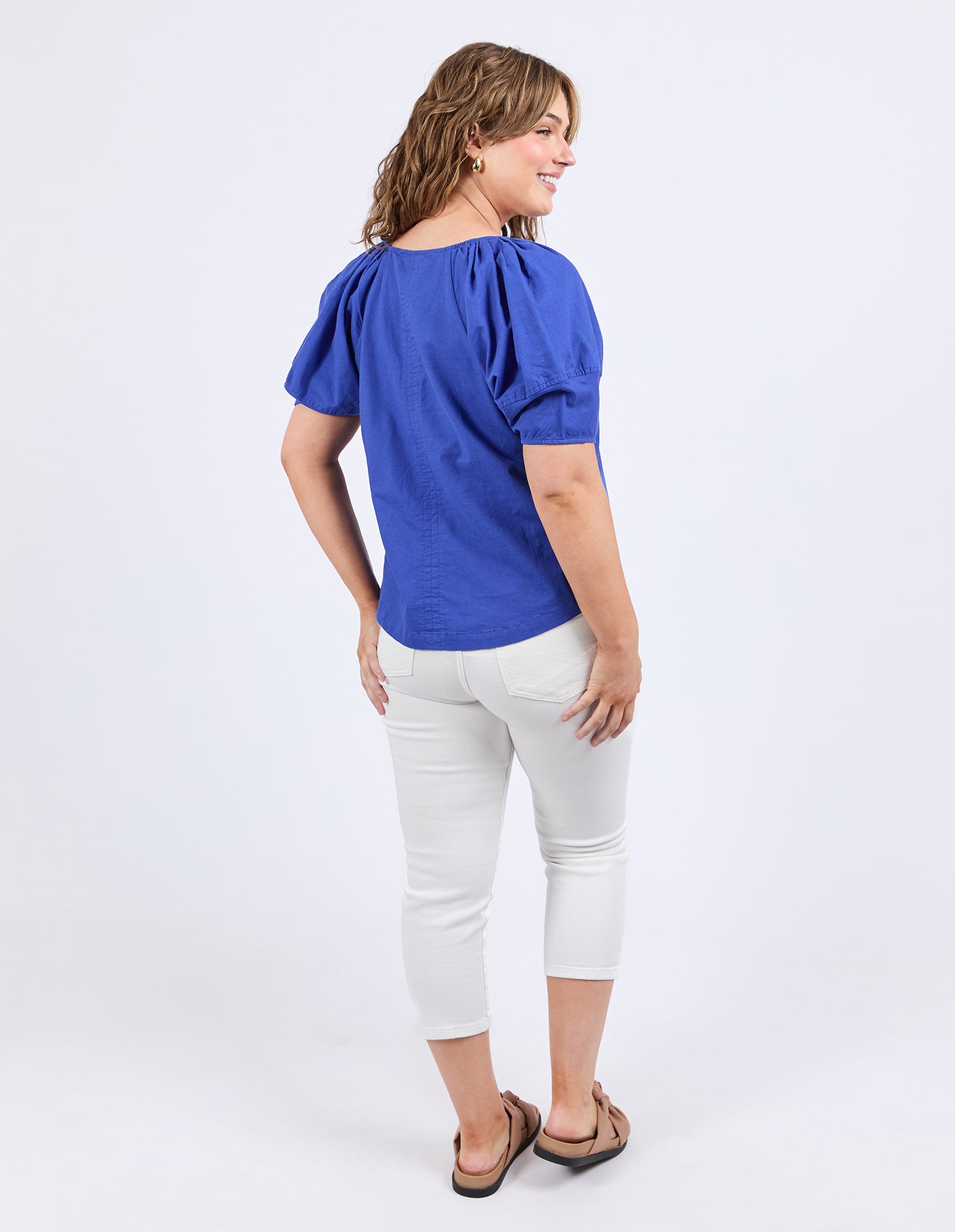 The Grove Top Ocean Blue