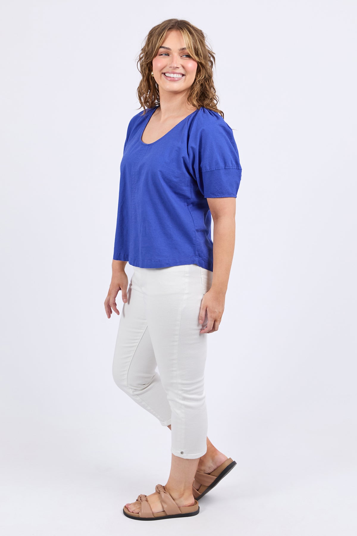 The Grove Top Ocean Blue