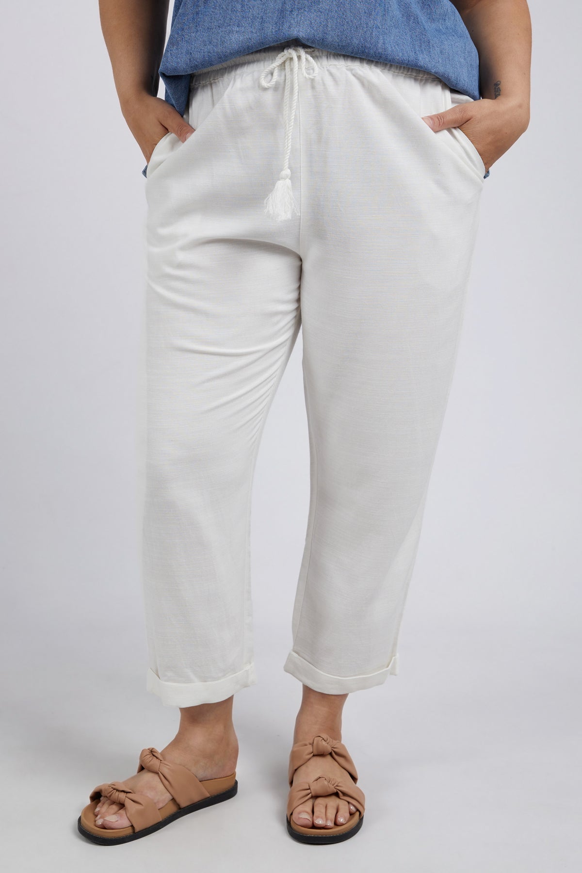 Clem Relaxed Pant Toasted Coconut