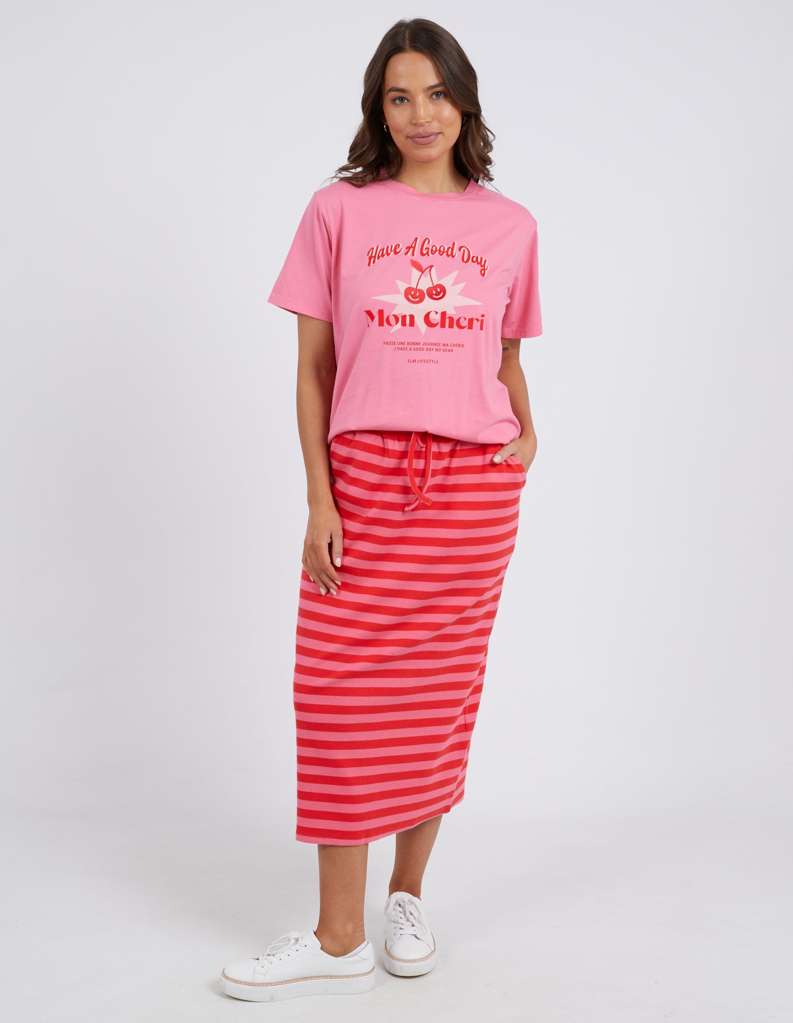 Mon Cheri Tee Pink Lemonade