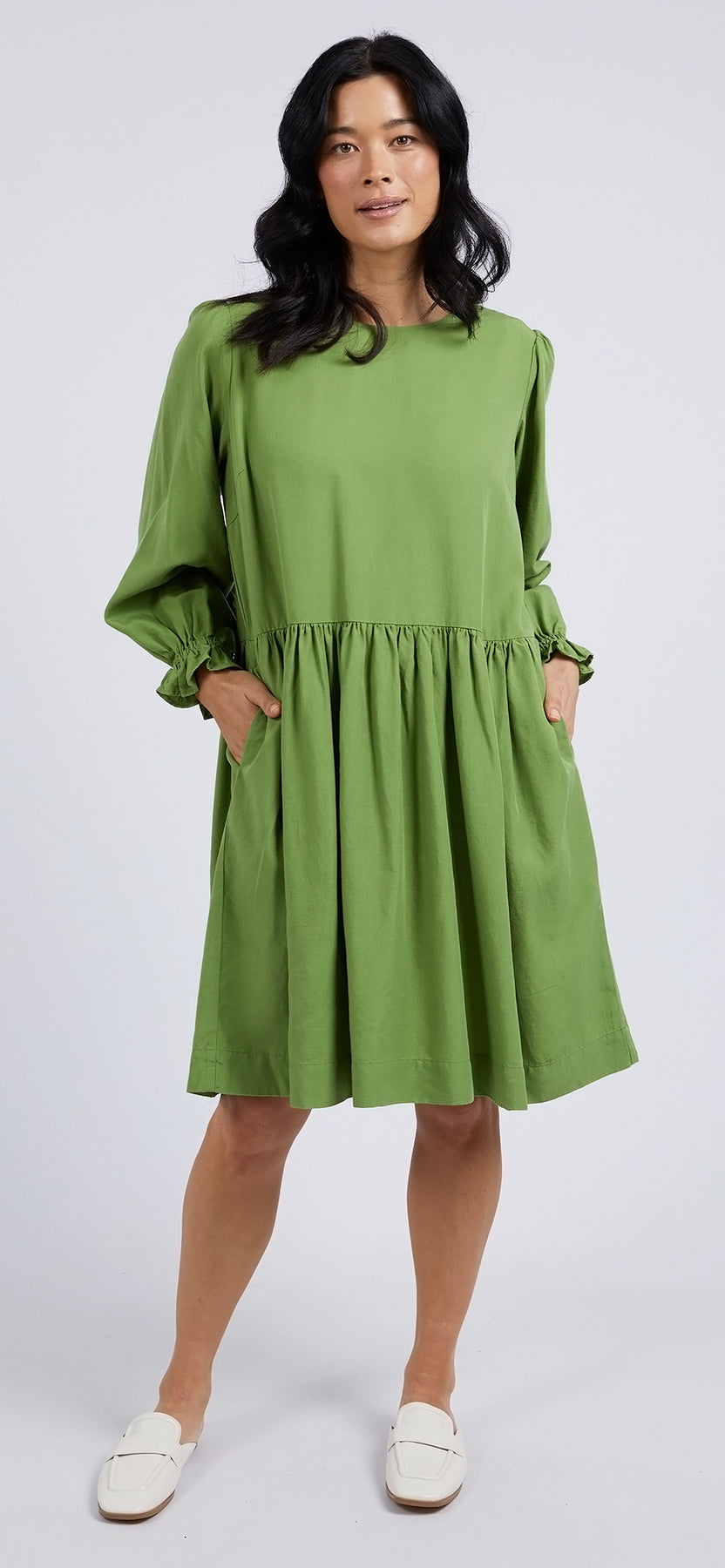 River Dress Jungle Green Elm Lifestyle