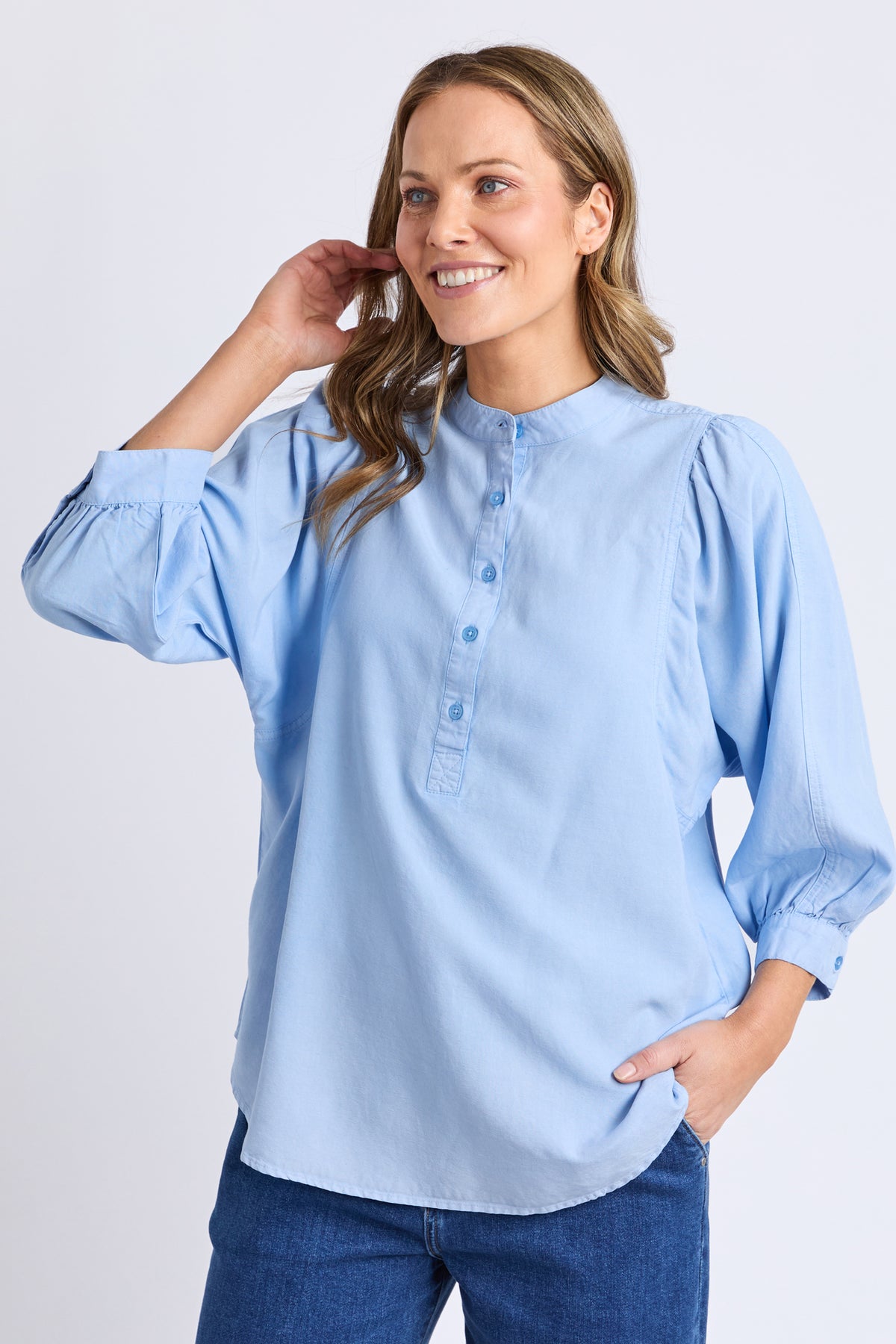 Rowan Shirt Light Blue
