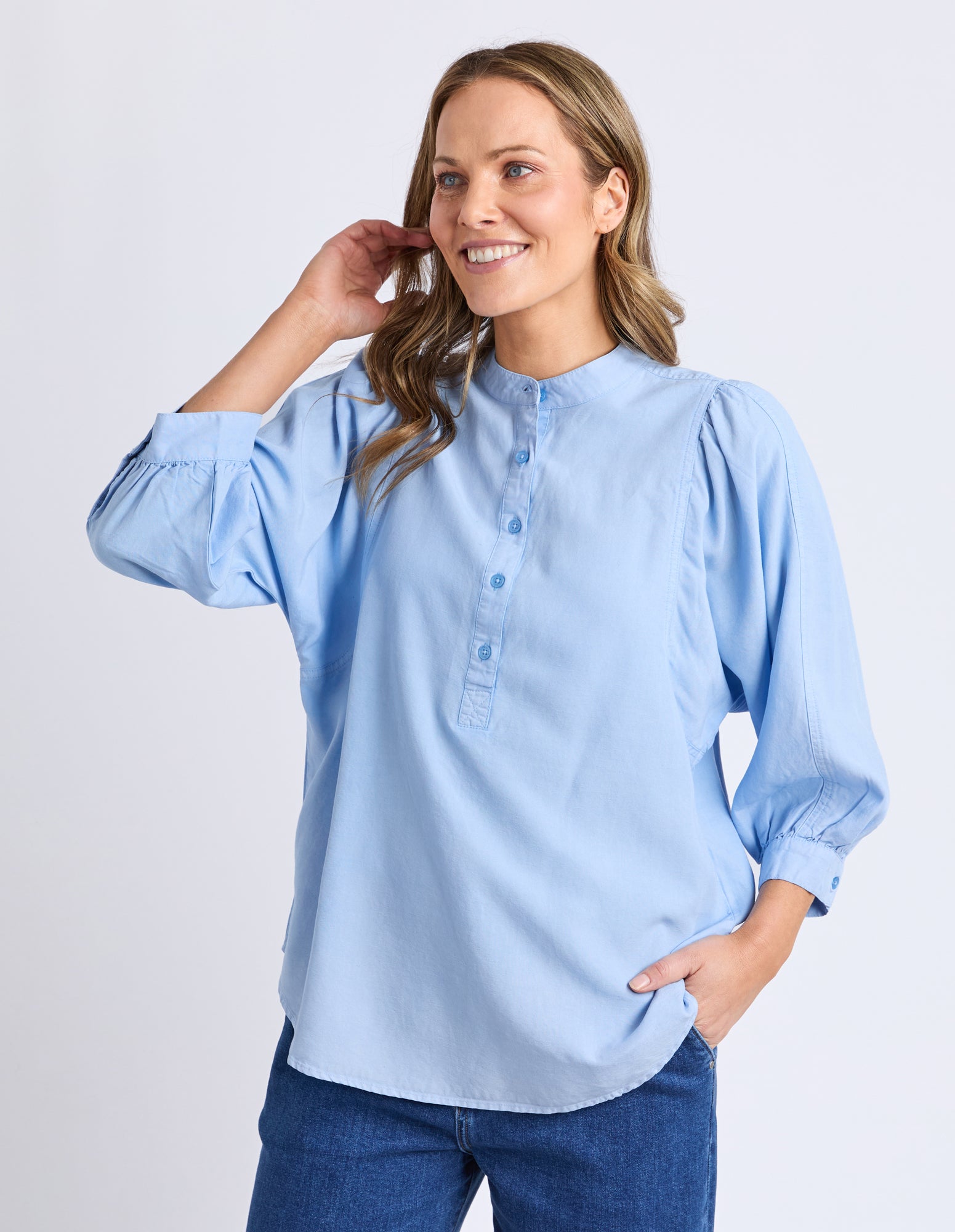 Rowan Shirt Light Blue