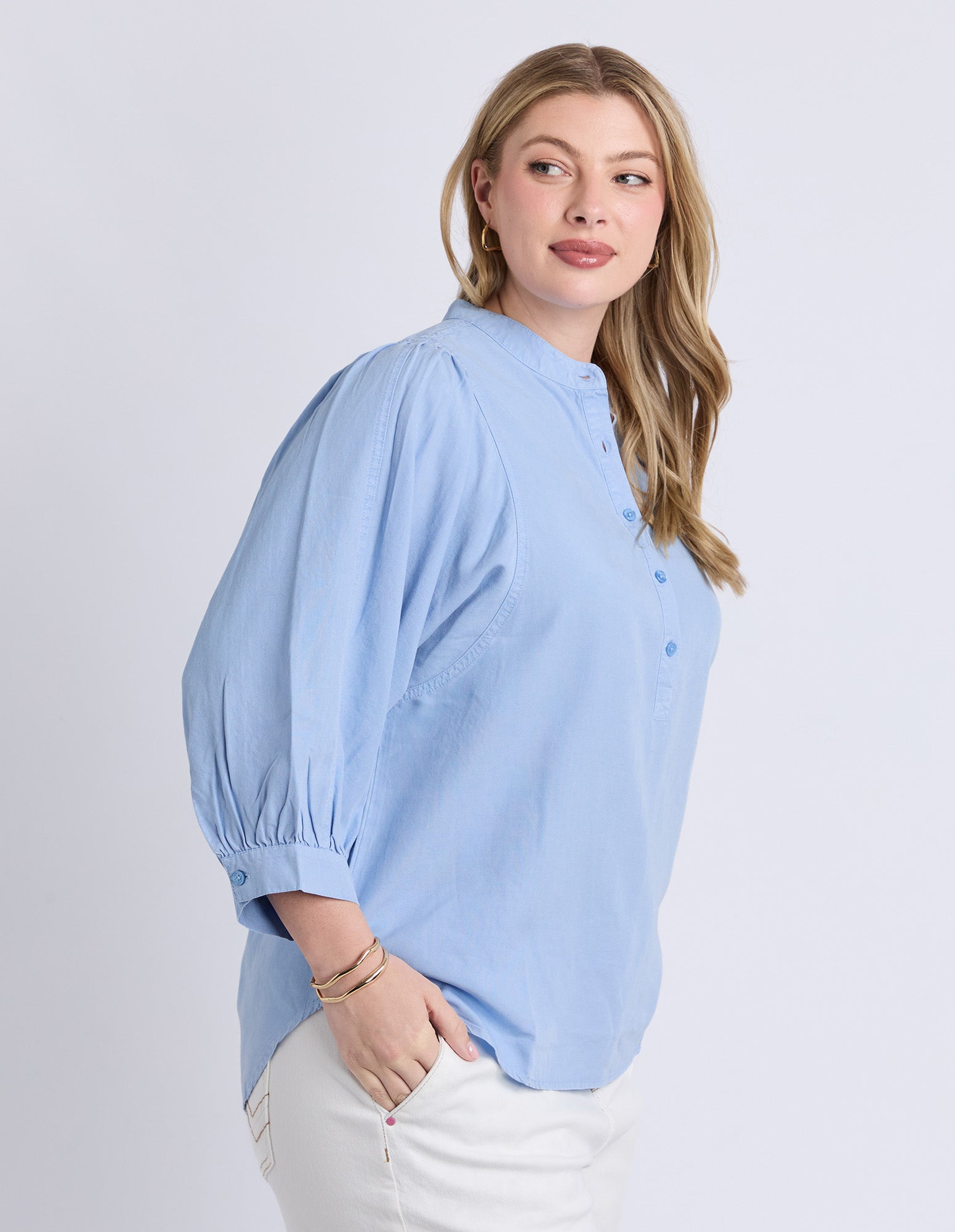 Rowan Shirt Light Blue