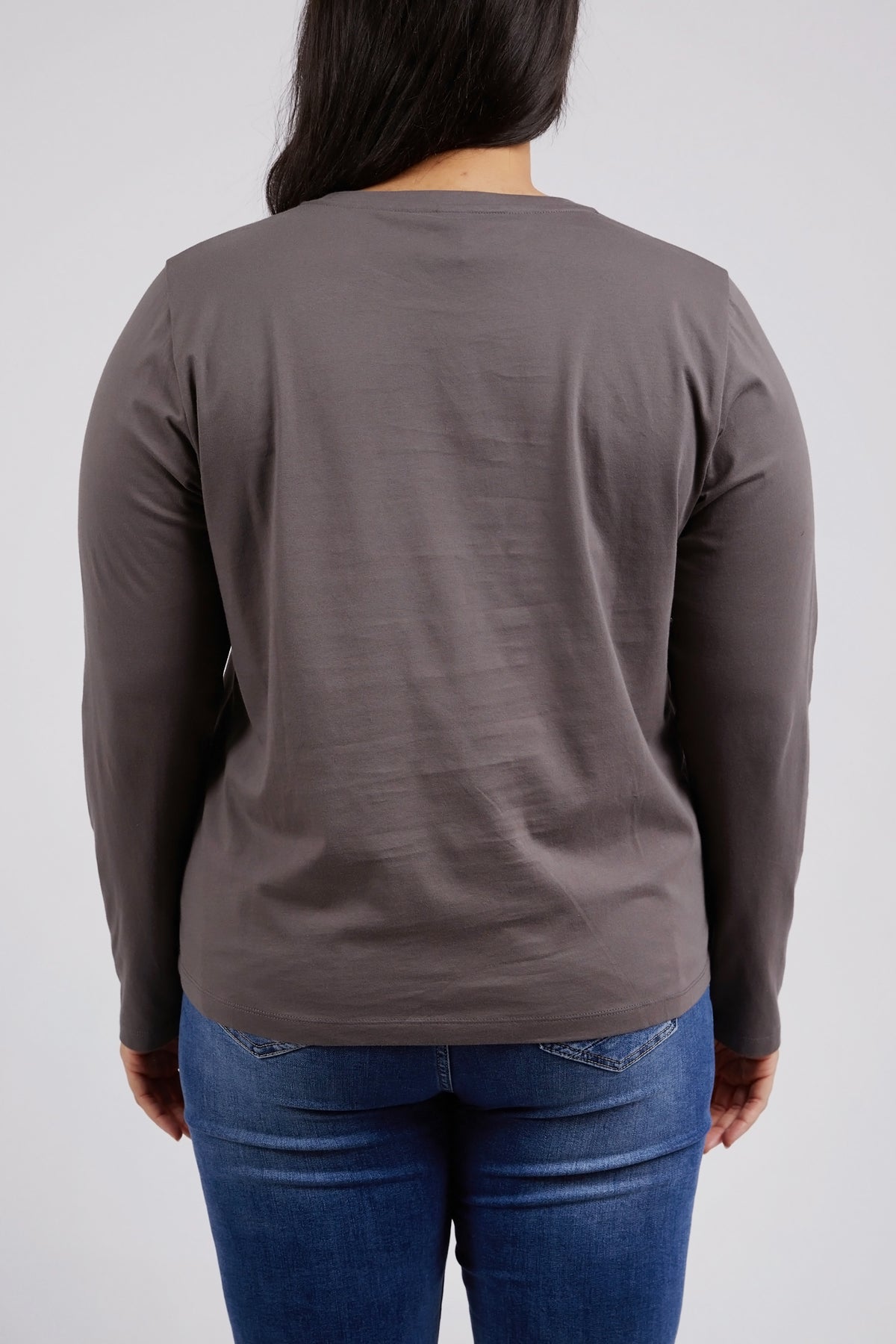 Gem Long Sleeve Charcoal