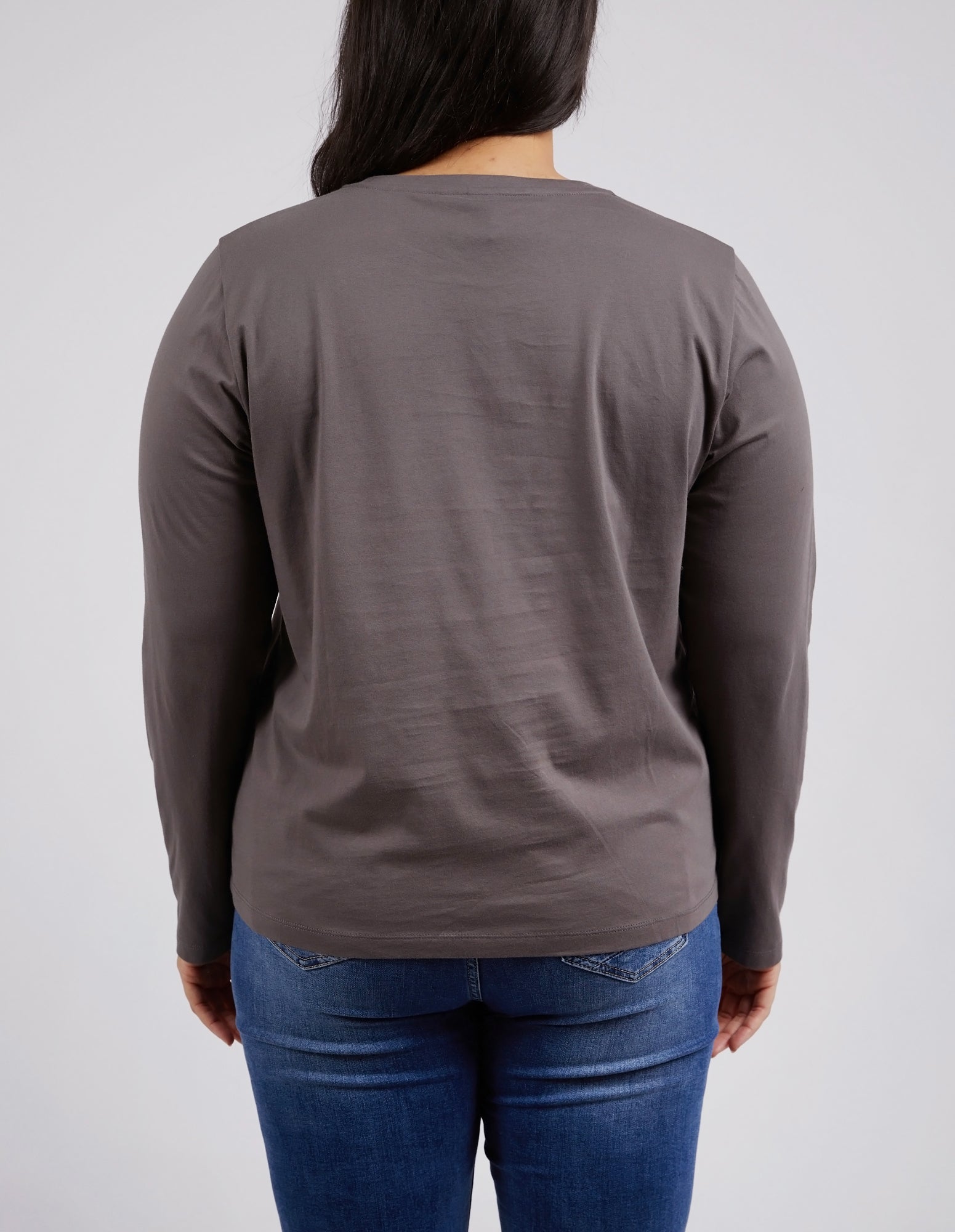 Gem Long Sleeve Charcoal