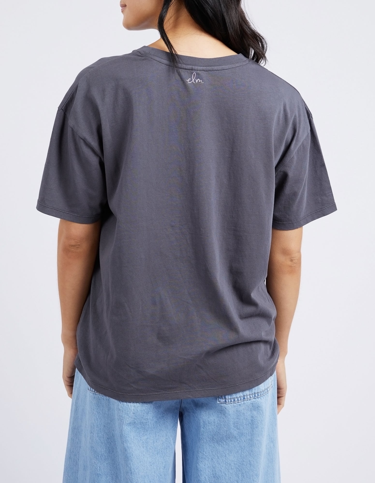 Floweret Tee Washed Black