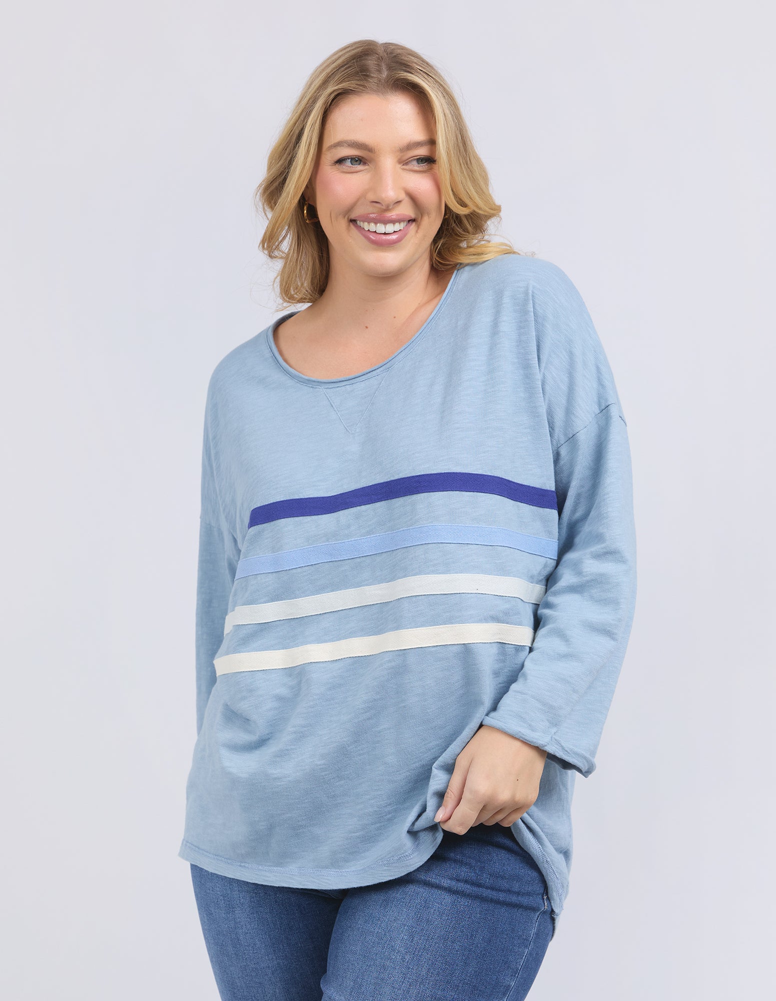 Outlook Sweat Steel Blue
