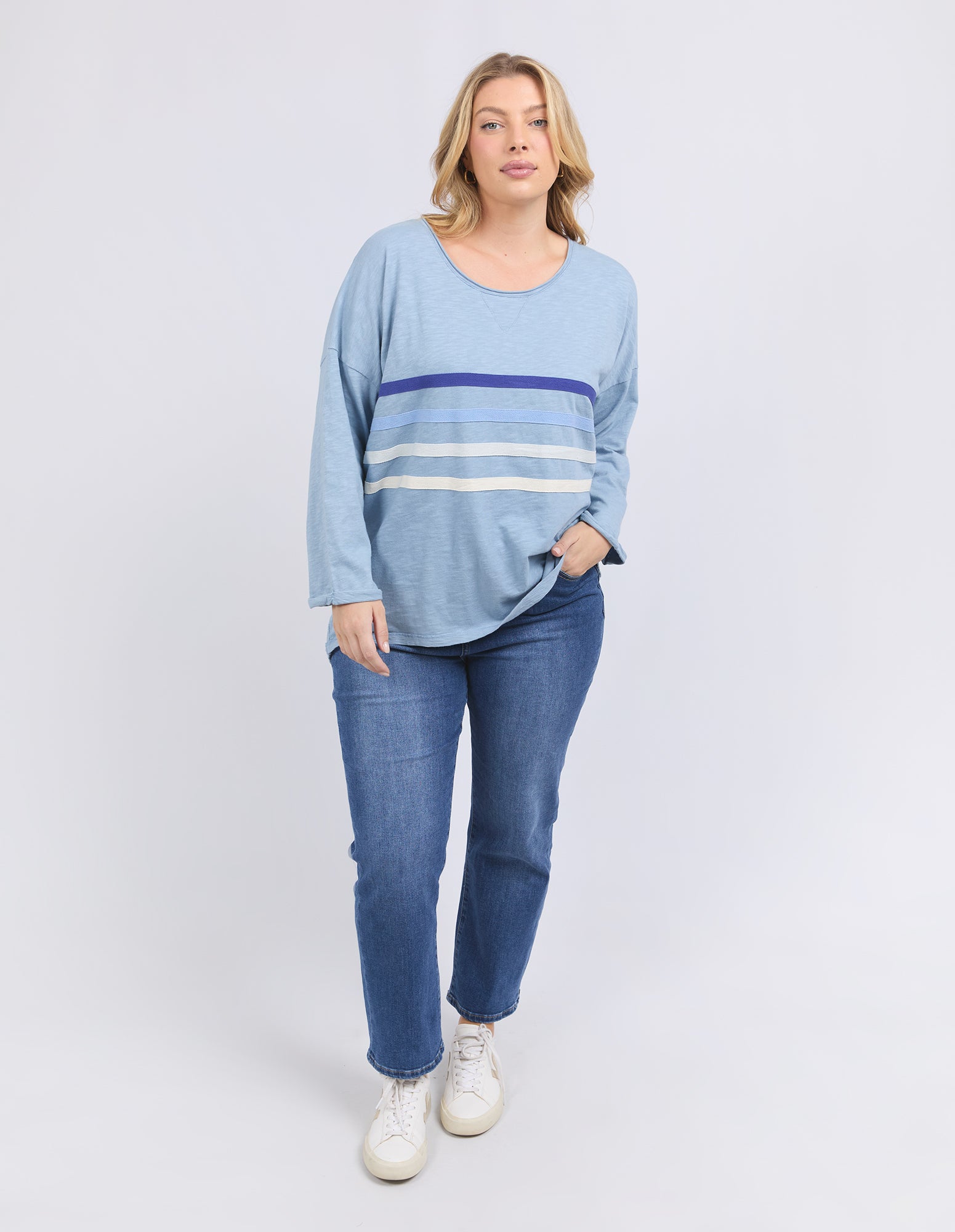 Outlook Sweat Steel Blue
