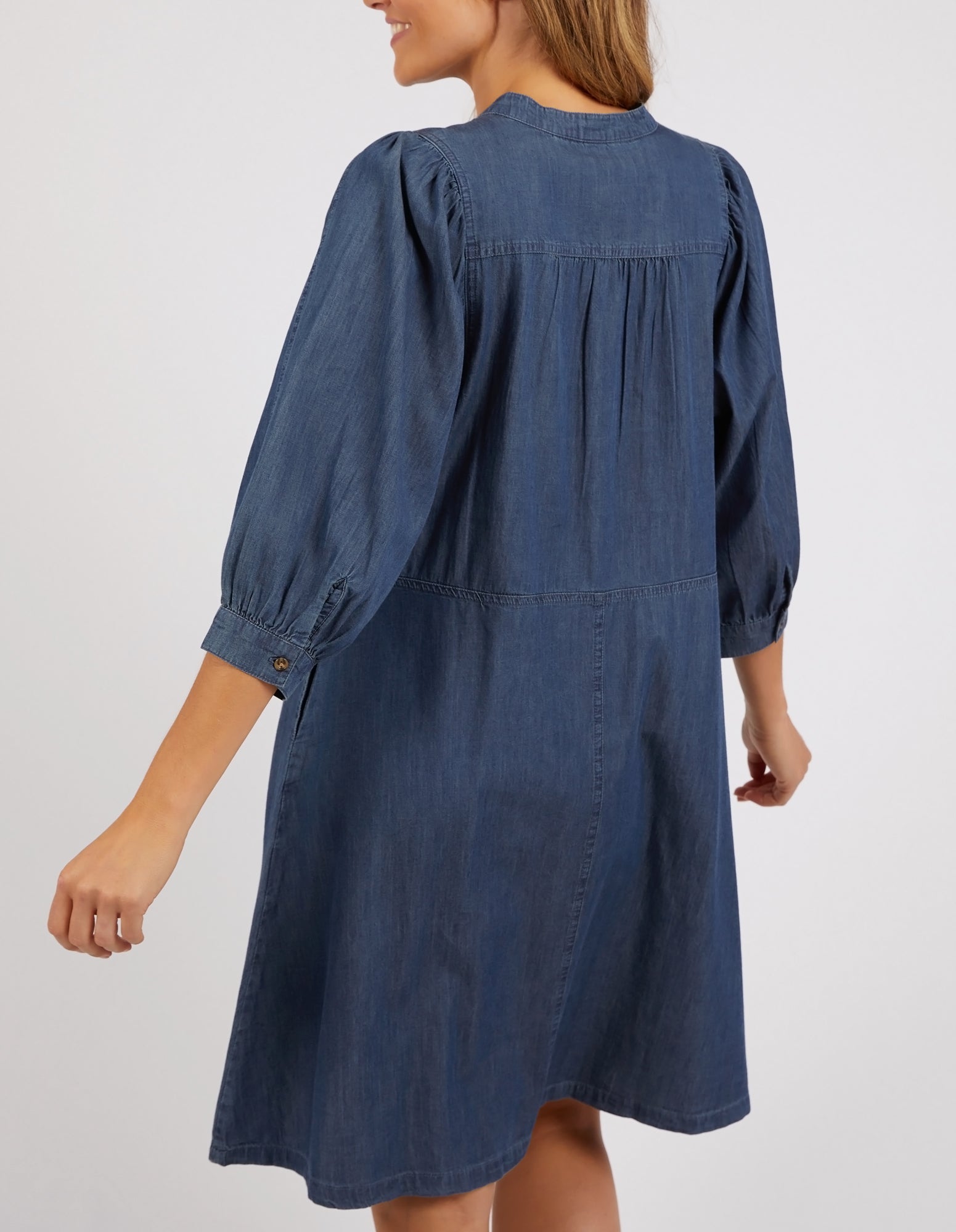 Filippa Denim Dress Mid Blue