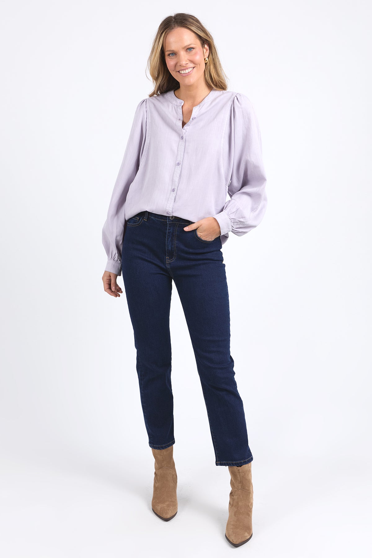 Bailey Shirt Dusty Lilac