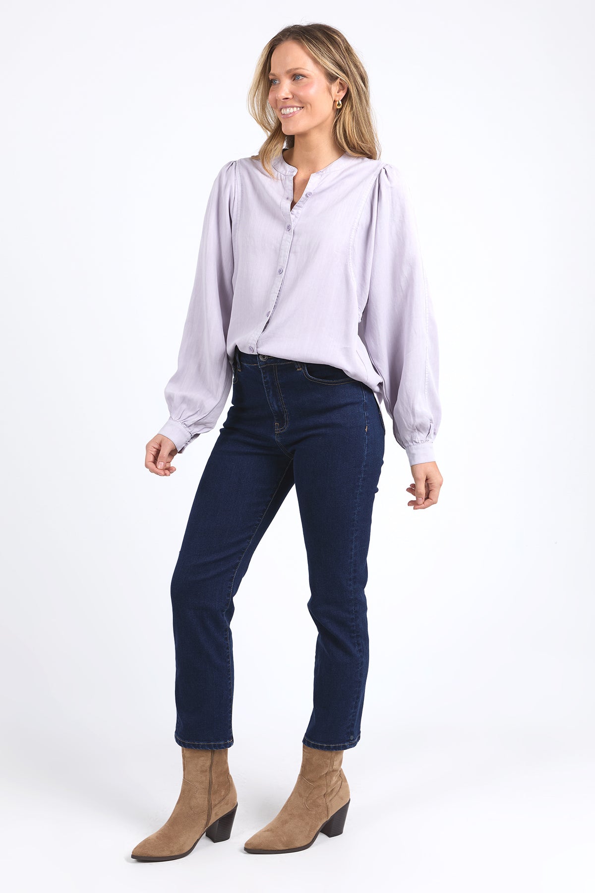 Bailey Shirt Dusty Lilac