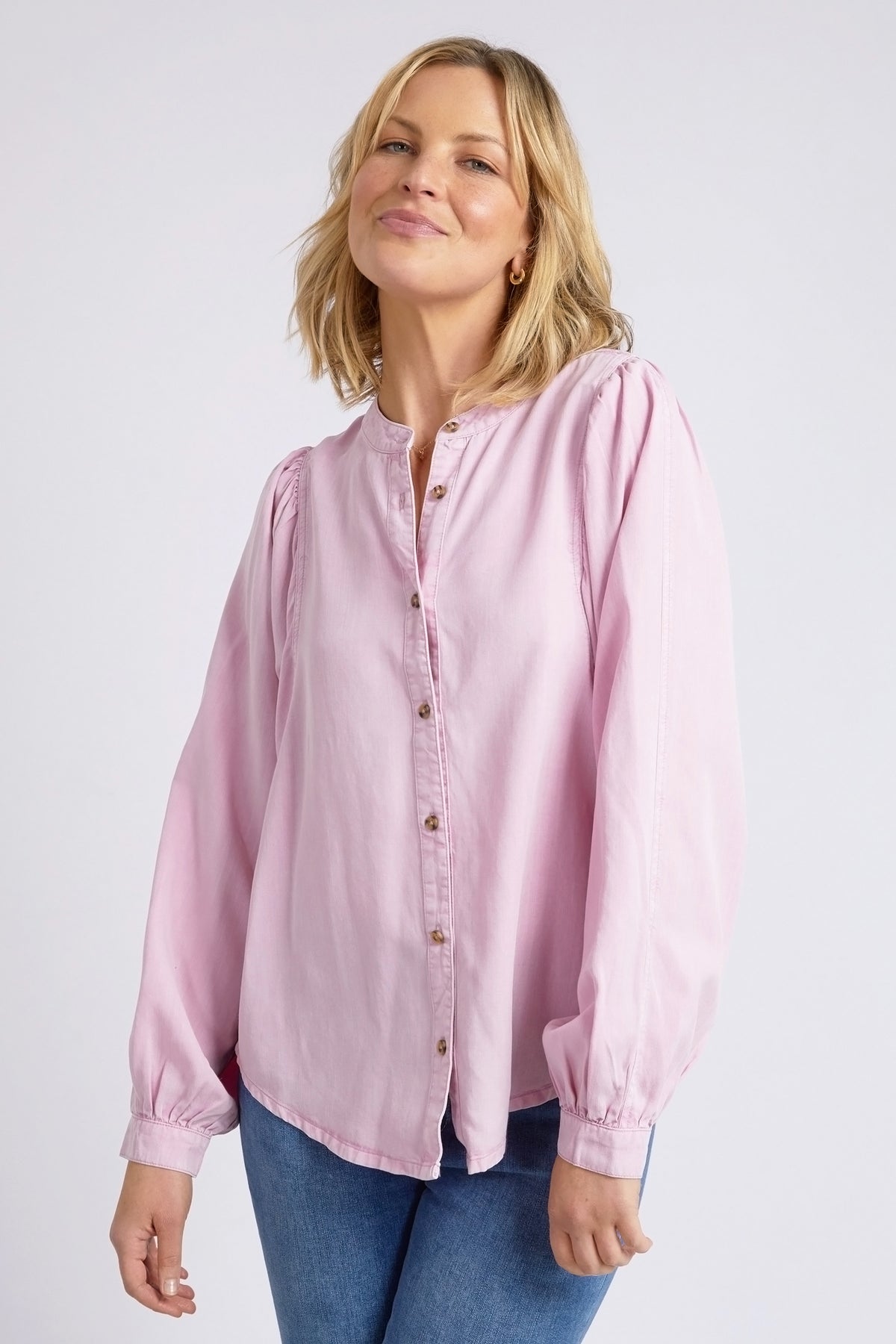 Bailey Shirt Peony Pink