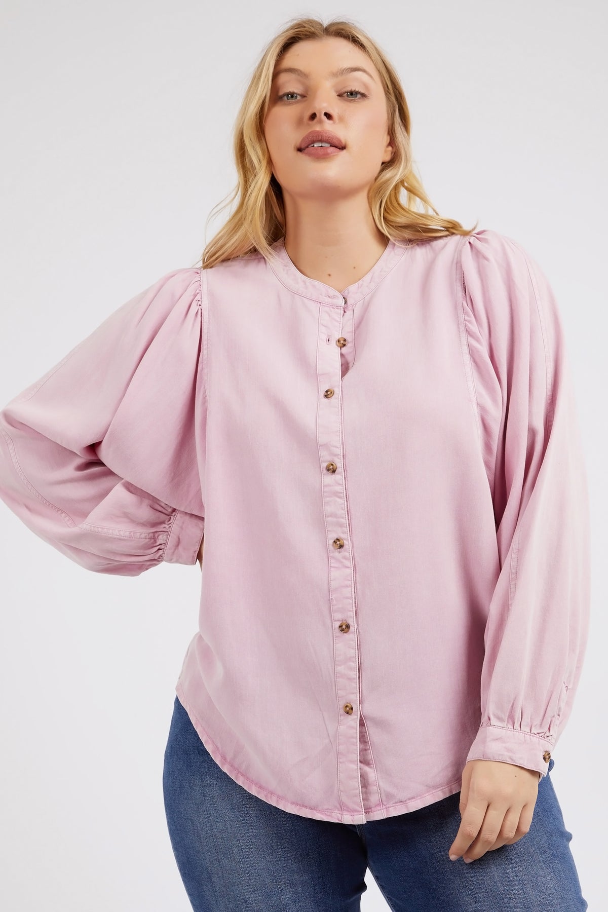 Bailey Shirt Peony Pink