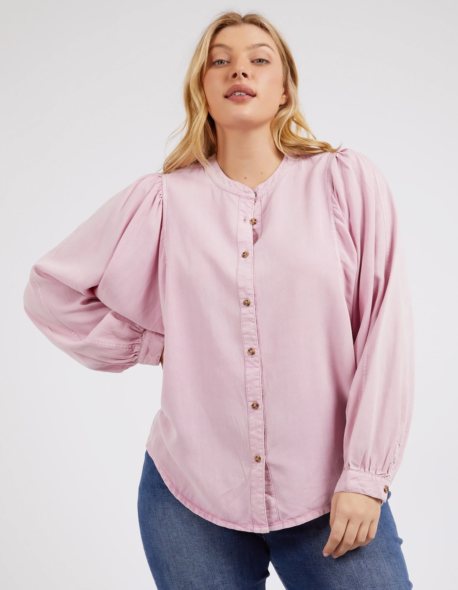 Bailey Shirt Peony Pink