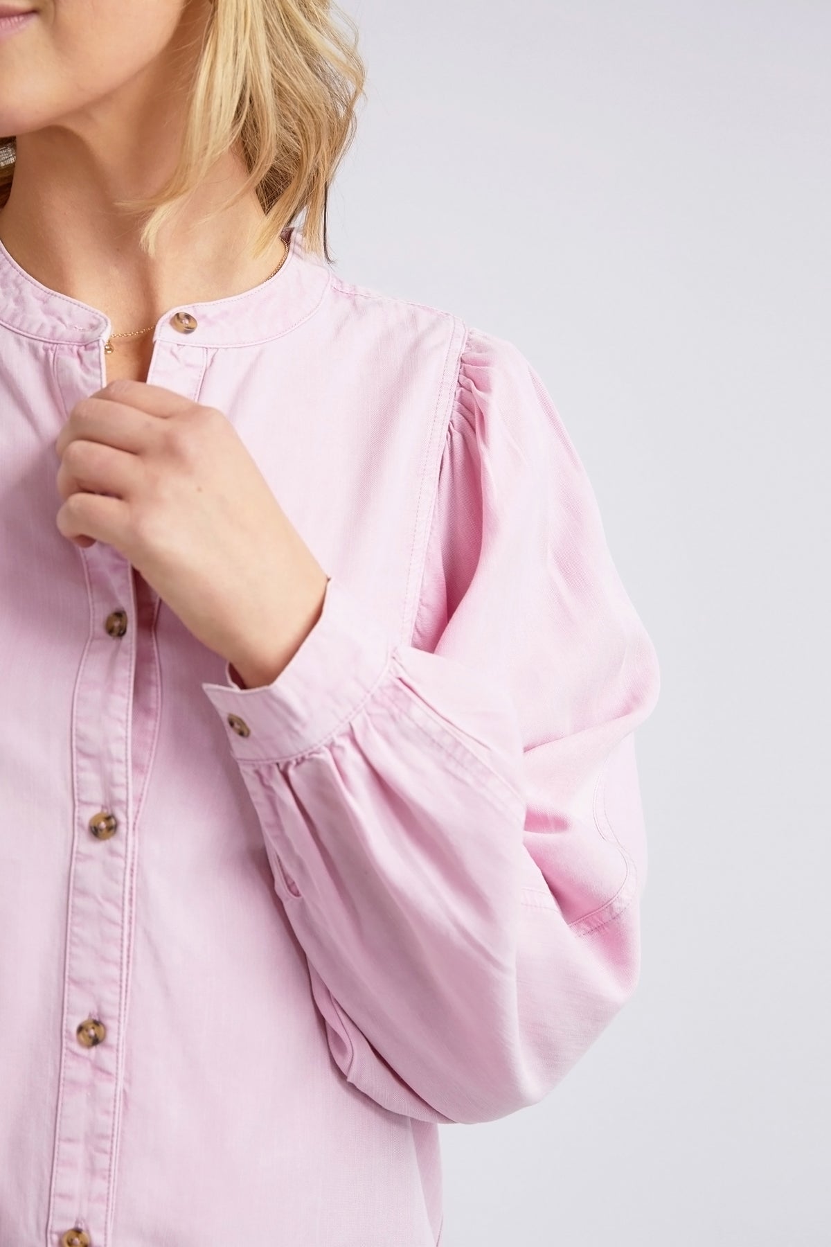 Bailey Shirt Peony Pink