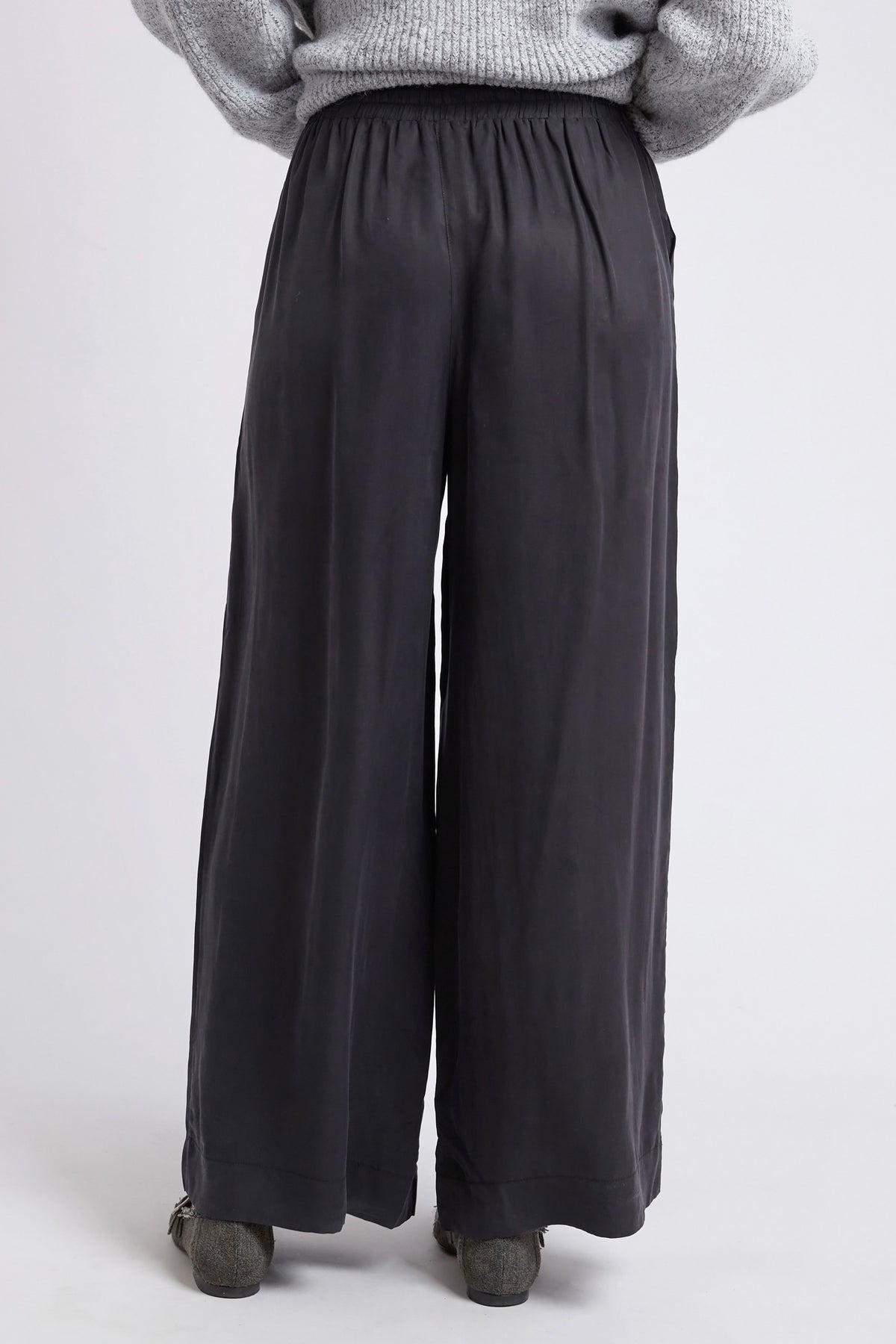 Callie Wide Leg Pant Black