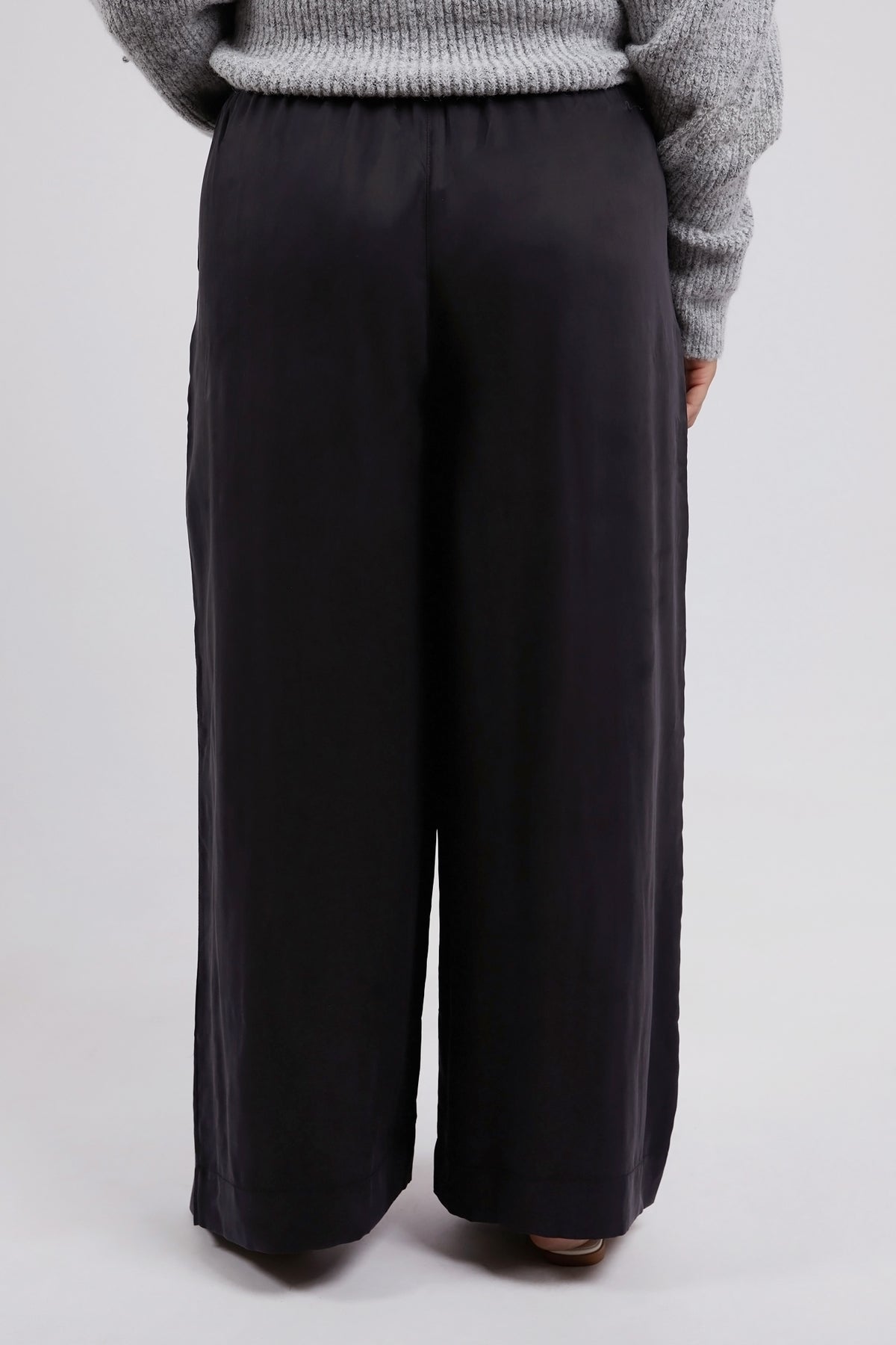 Callie Wide Leg Pant Black