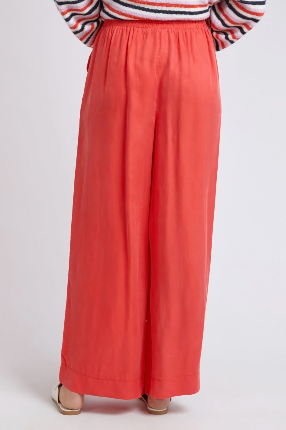 Callie Wide Leg Pant Tangello