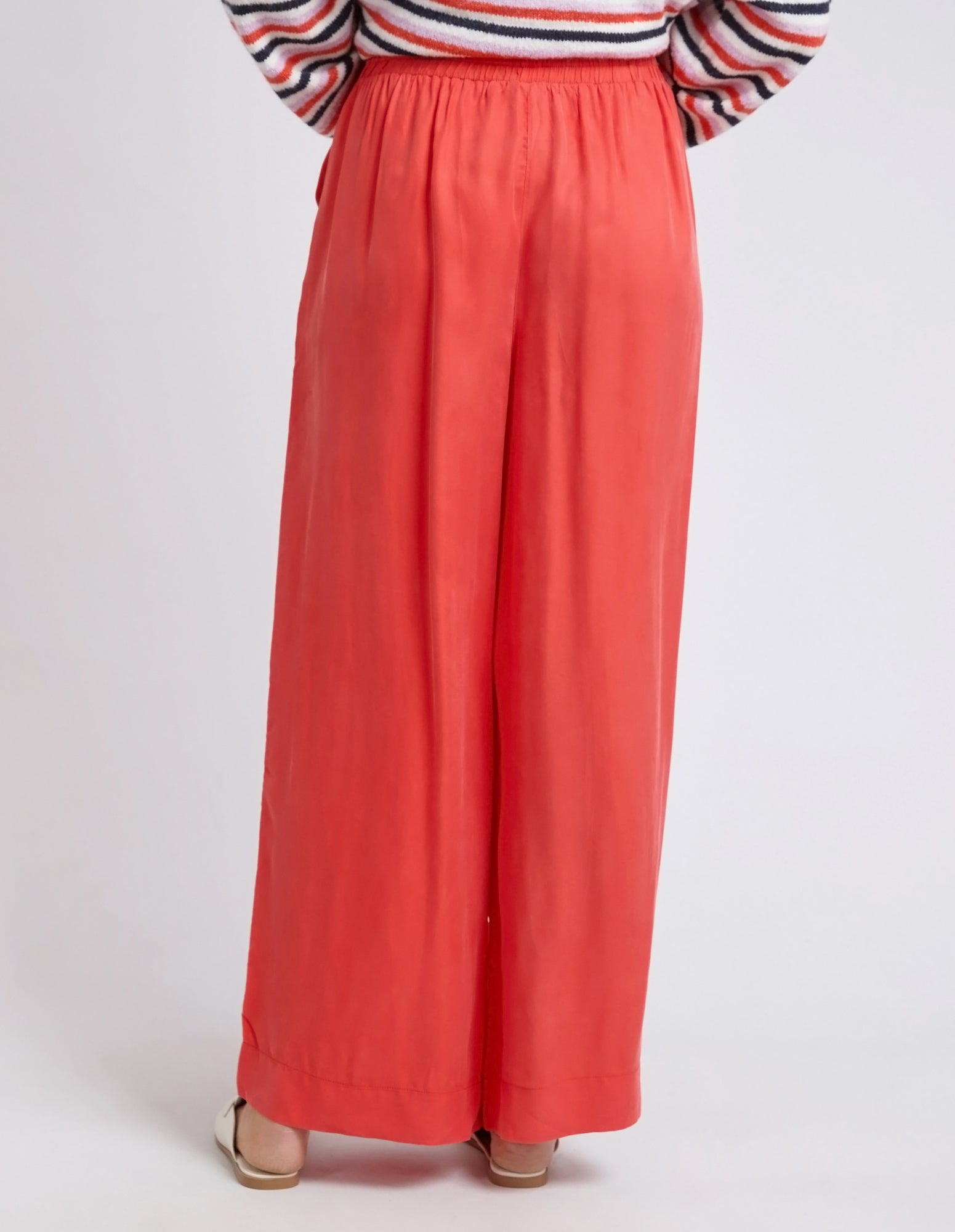 Callie Wide Leg Pant Tangello