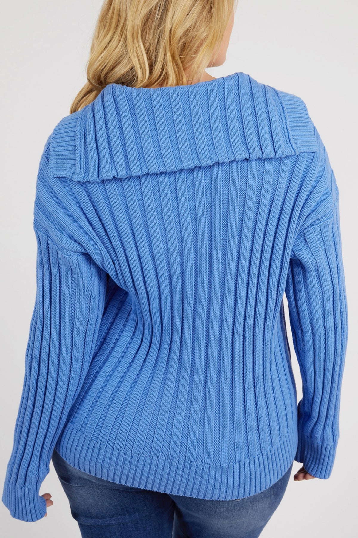 Addison Knit Cerulean Blue