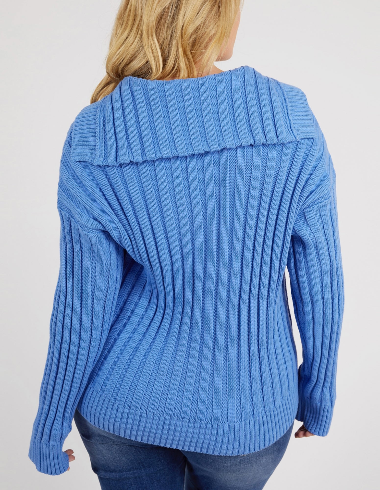 Addison Knit Cerulean Blue