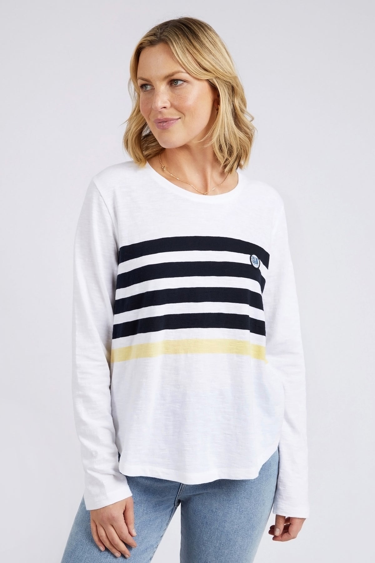 Byron Long Sleeve White – Elm Lifestyle