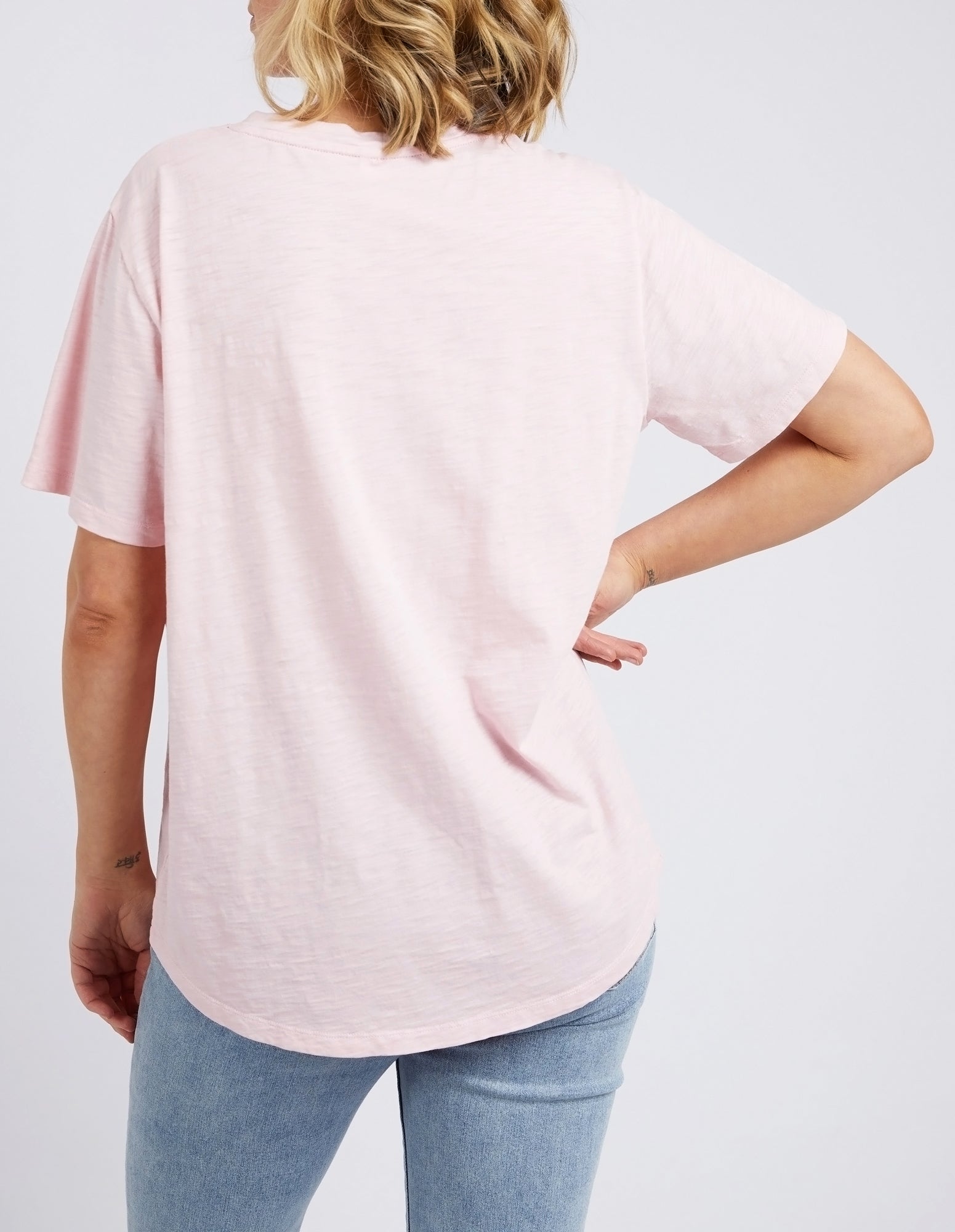 Janey Floral Tee Splendid Pink