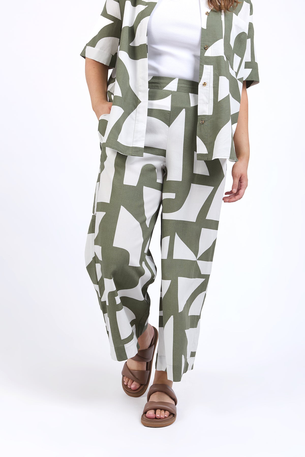 Dali Abstract Pant Clover