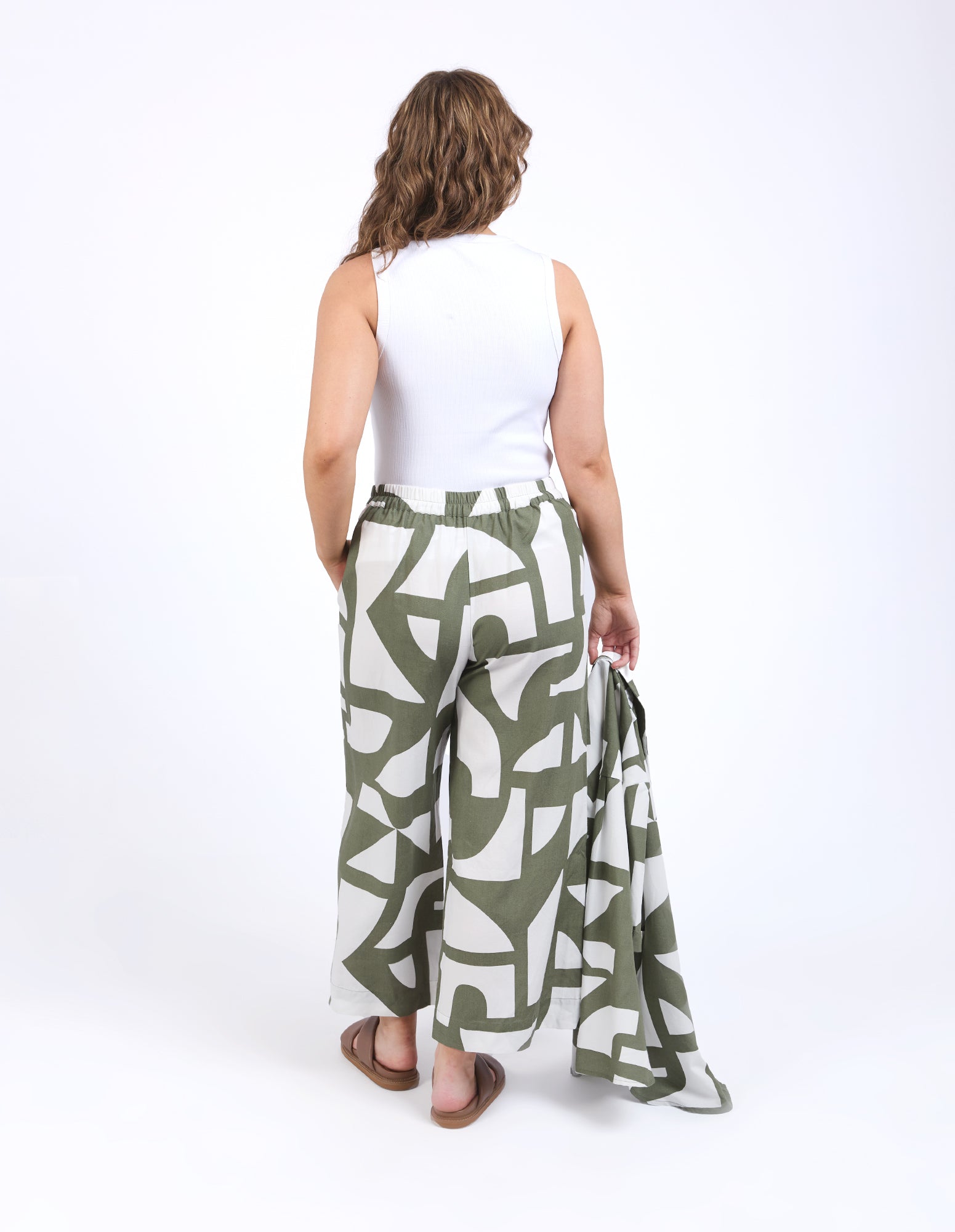 Dali Abstract Pant Clover