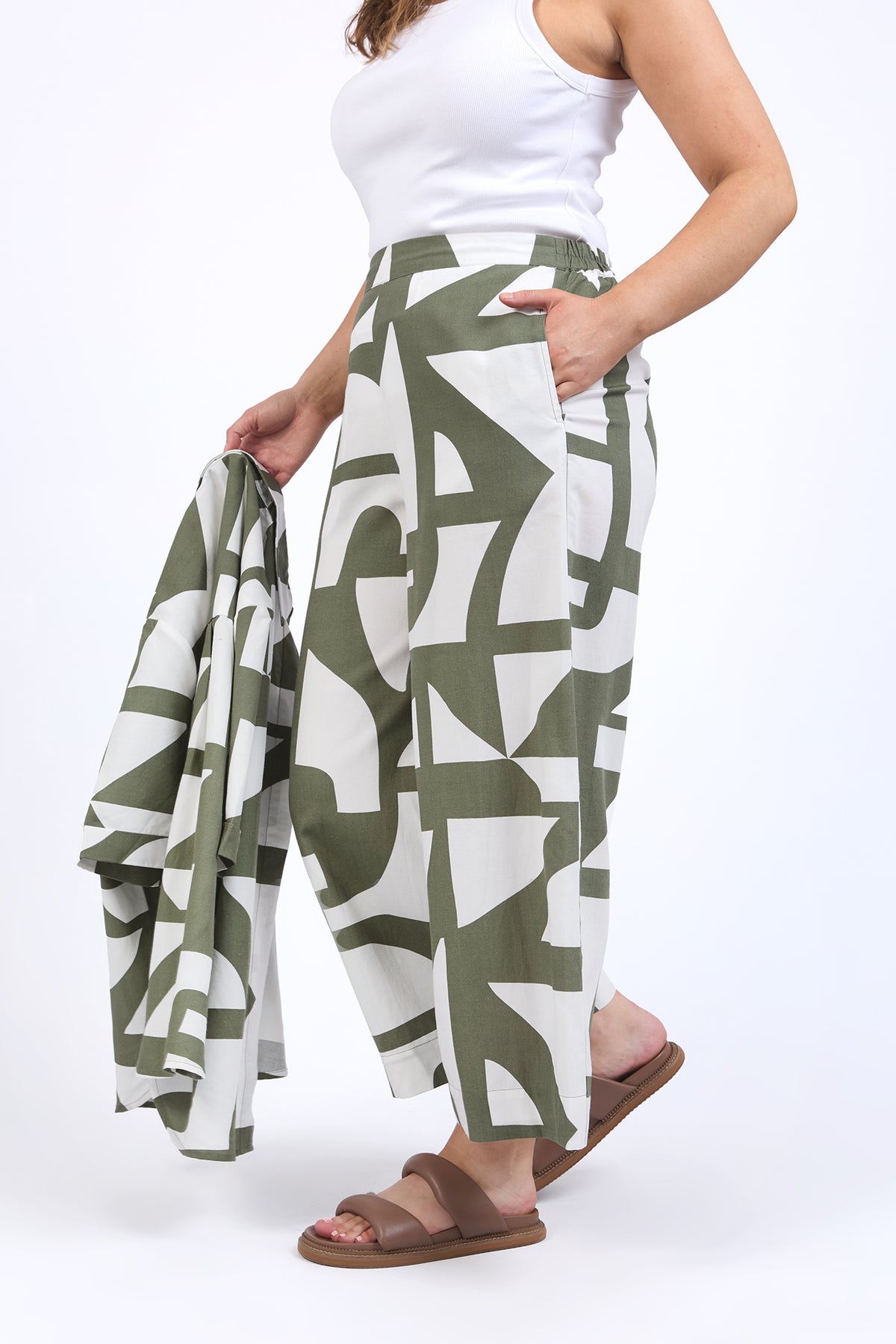 Dali Abstract Pant Clover