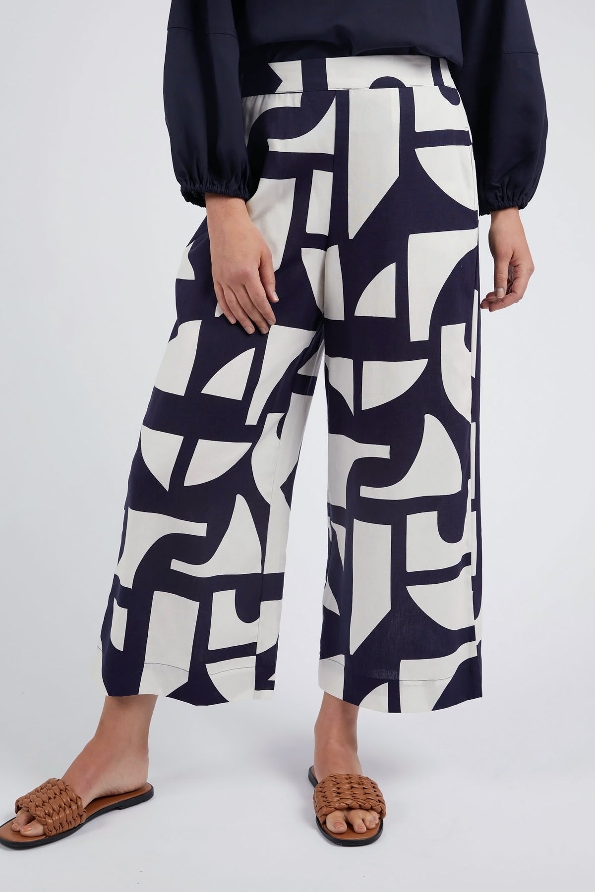 Dali Abstract Pant Midnight Abstract