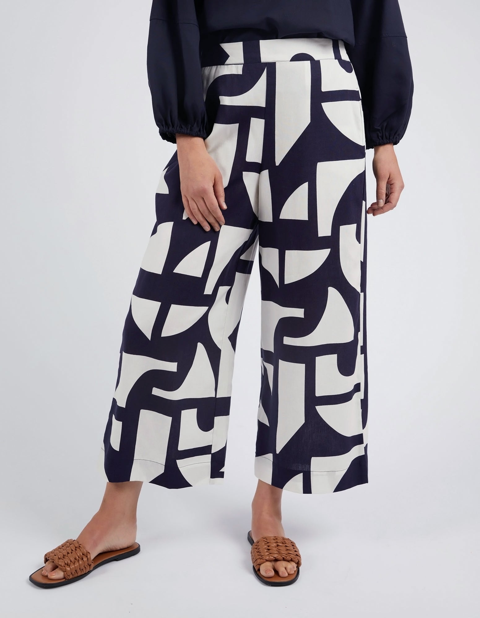 Dali Abstract Pant Midnight Abstract